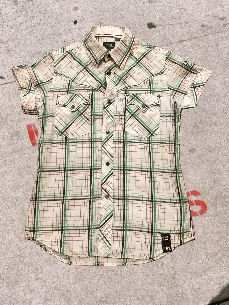 G-Star G-Star Raw Classic Short Sleeve Shirt Size US S / EU 44-46 / 1 - 1 Thumbnail