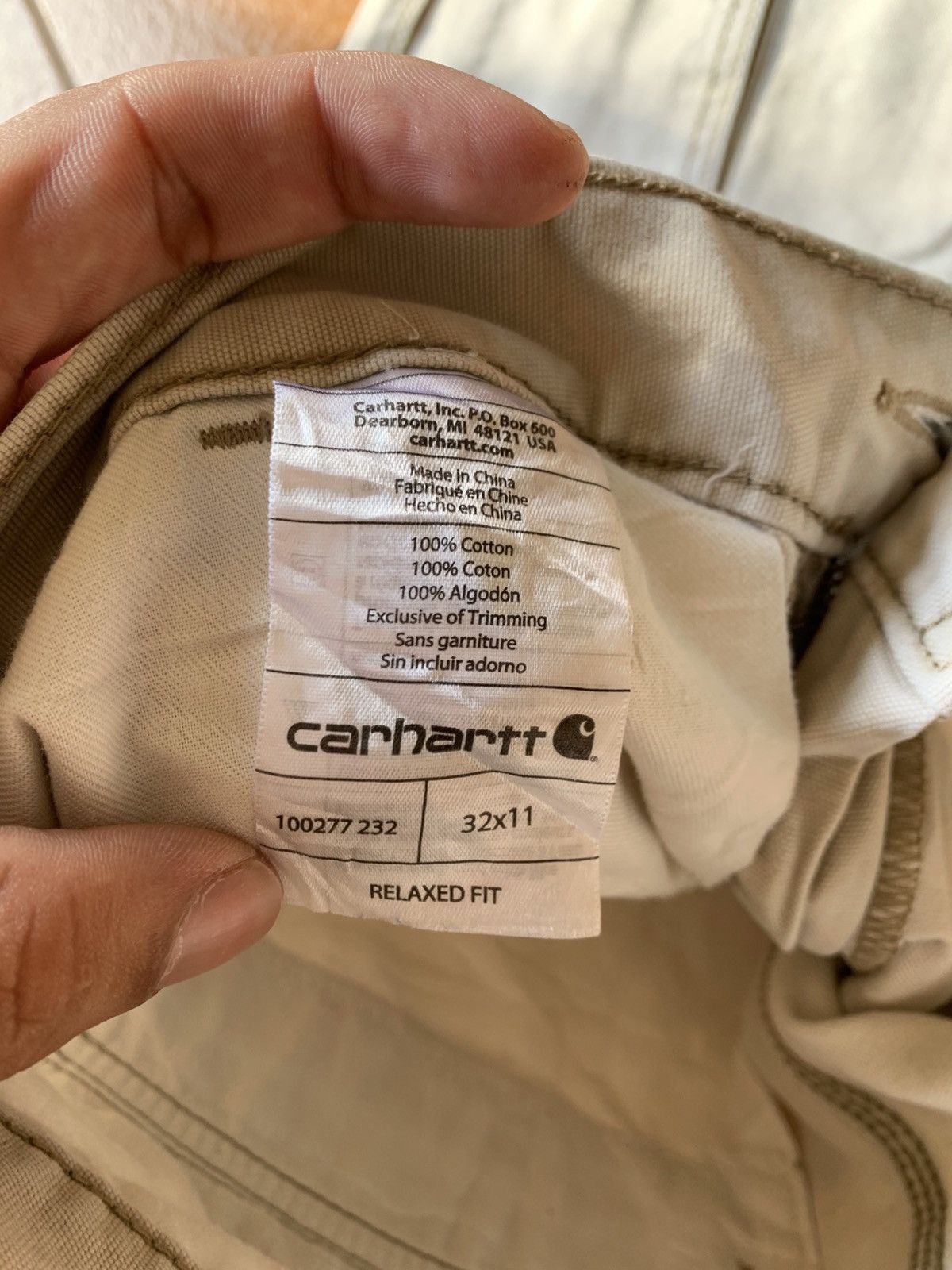 Carhartt Vintage Carhartt Cargo Short Pants Size US 32 / EU 48 - 5 Thumbnail