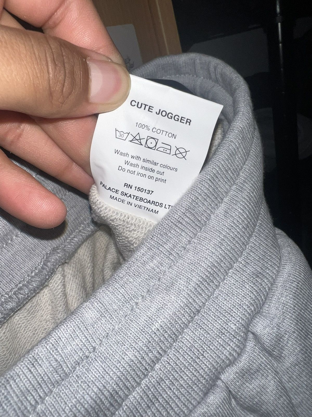 Palace Palace Cute Jogger Grey Size US 31 - 3 Thumbnail