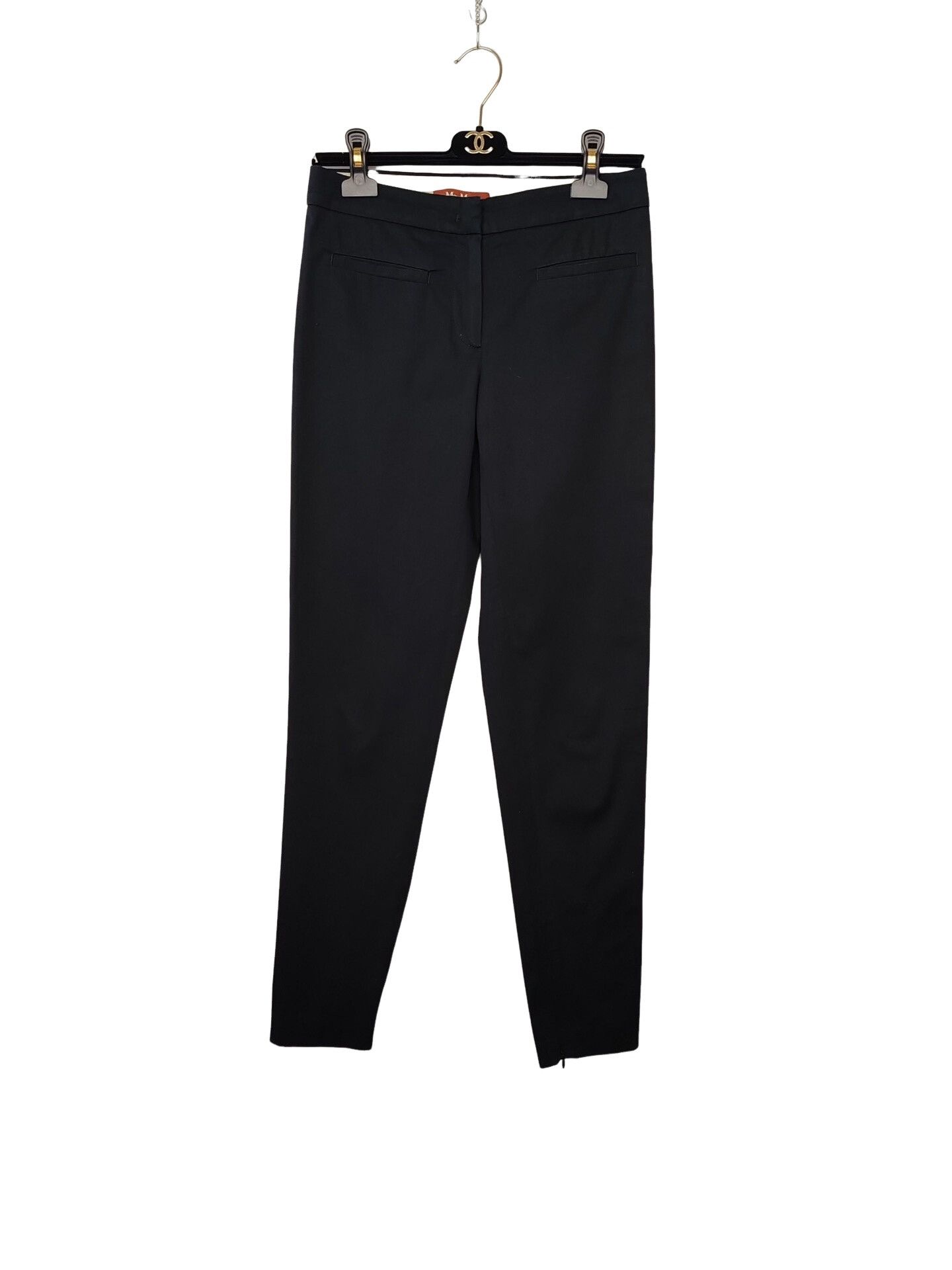 Max Mara MaxMara Studio Cotton Blend Pants Size 4 Size 27" / US 4 / IT 40 - 1 Thumbnail