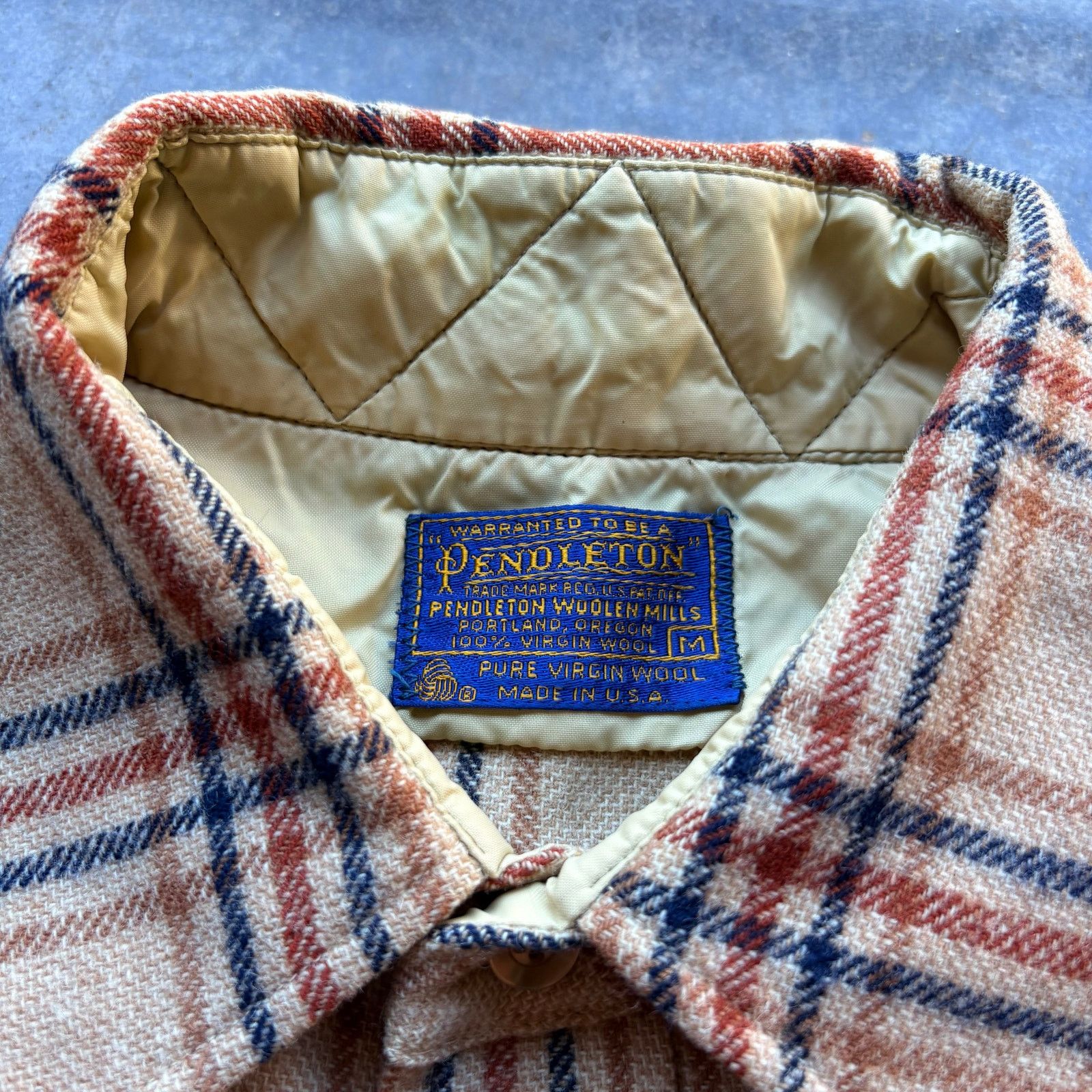 Pendleton Vintage Pendleton Pure Virgin Wool Flannel Shirt Size US M / EU 48-50 / 2 - 3 Thumbnail