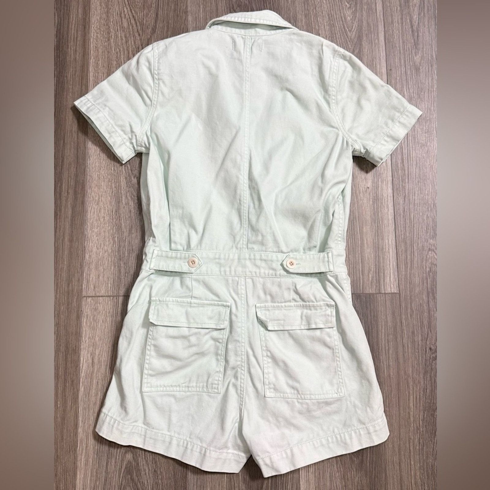 Madewell Madewell Coverall Utility Romper Sea Haze Size XSP Gorpcore Size 28" / US 6 / IT 42 - 5 Thumbnail