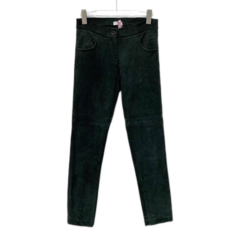 Brunello Cucinelli Leather Casual Pants