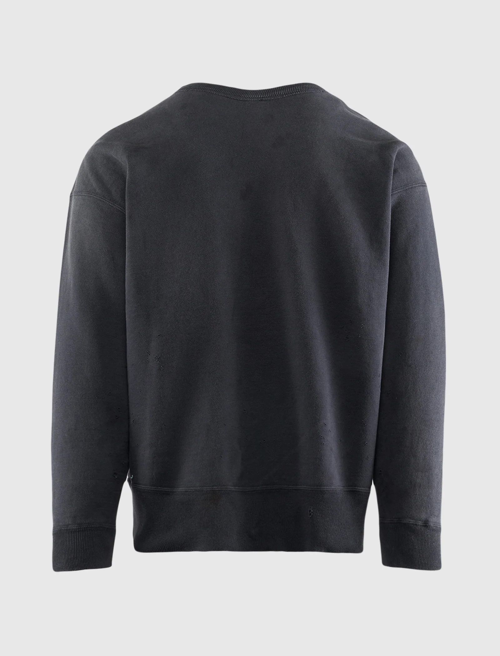 Saint Michael o1mle0326 The Deviant Crewneck Sweater in Black Size US L / EU 52-54 / 3 - 3 Thumbnail