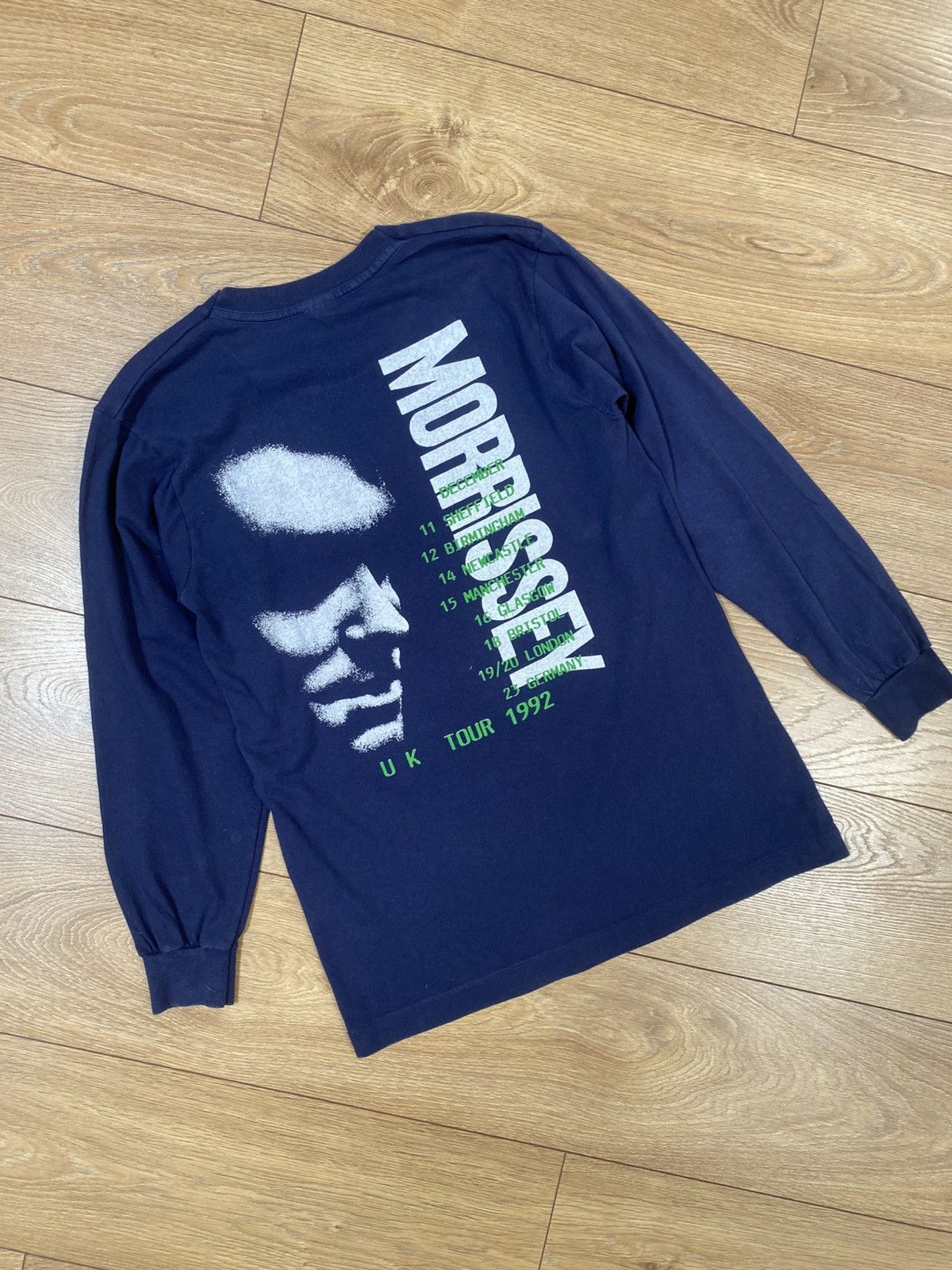Morrissey Vintage Morrissey Kill Uncle Tour Long Sleeve T-Shirt (1992) Size US S / EU 44-46 / 1 - 7 Thumbnail