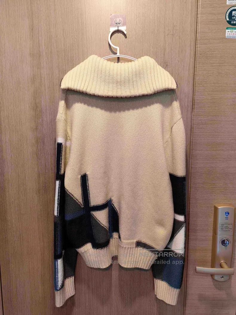 Hermes Hermes Zippered collar cashmere sweater for men Size US L / EU 52-54 / 3 - 2 Thumbnail