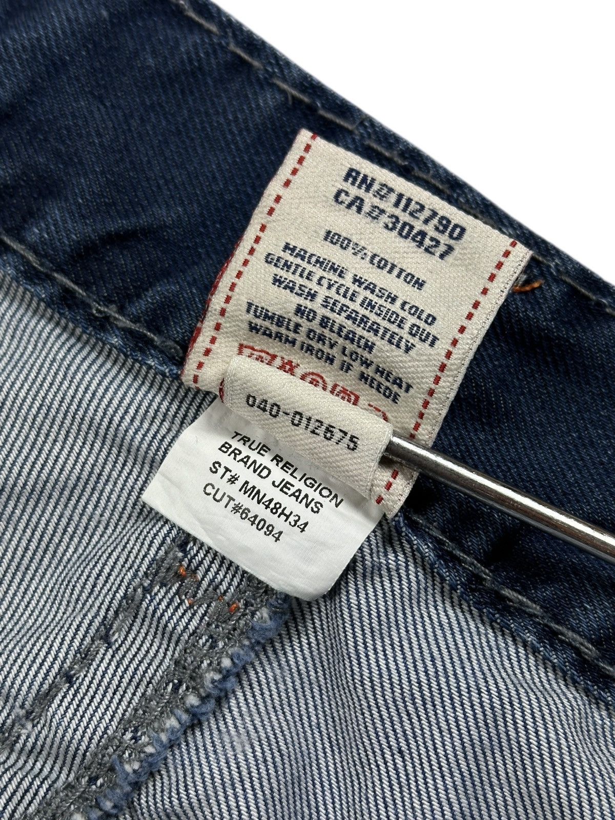 True Religion Vintage Y2K True Religion Rocco Jeans Made In USA Size US 32 / EU 48 - 19 Thumbnail