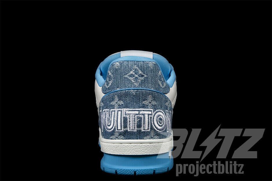 Louis Vuitton LOUIS VUITTON LV TRAINER SNEAKER MONOGRAM DENIM VIRGIL ABLOH Size US 10 / EU 43 - 11 Thumbnail