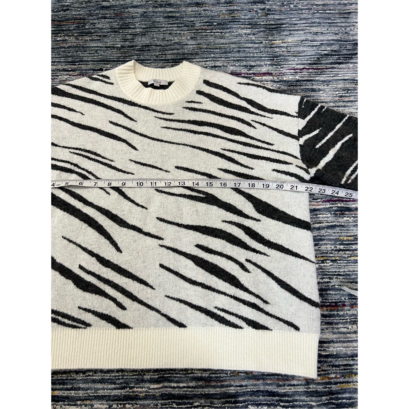 Rails Rails Lana Mixed Abstract Tiger Wool Cashmere Blend Sweater Size S Size S / US 4 / IT 40 - 9 Thumbnail