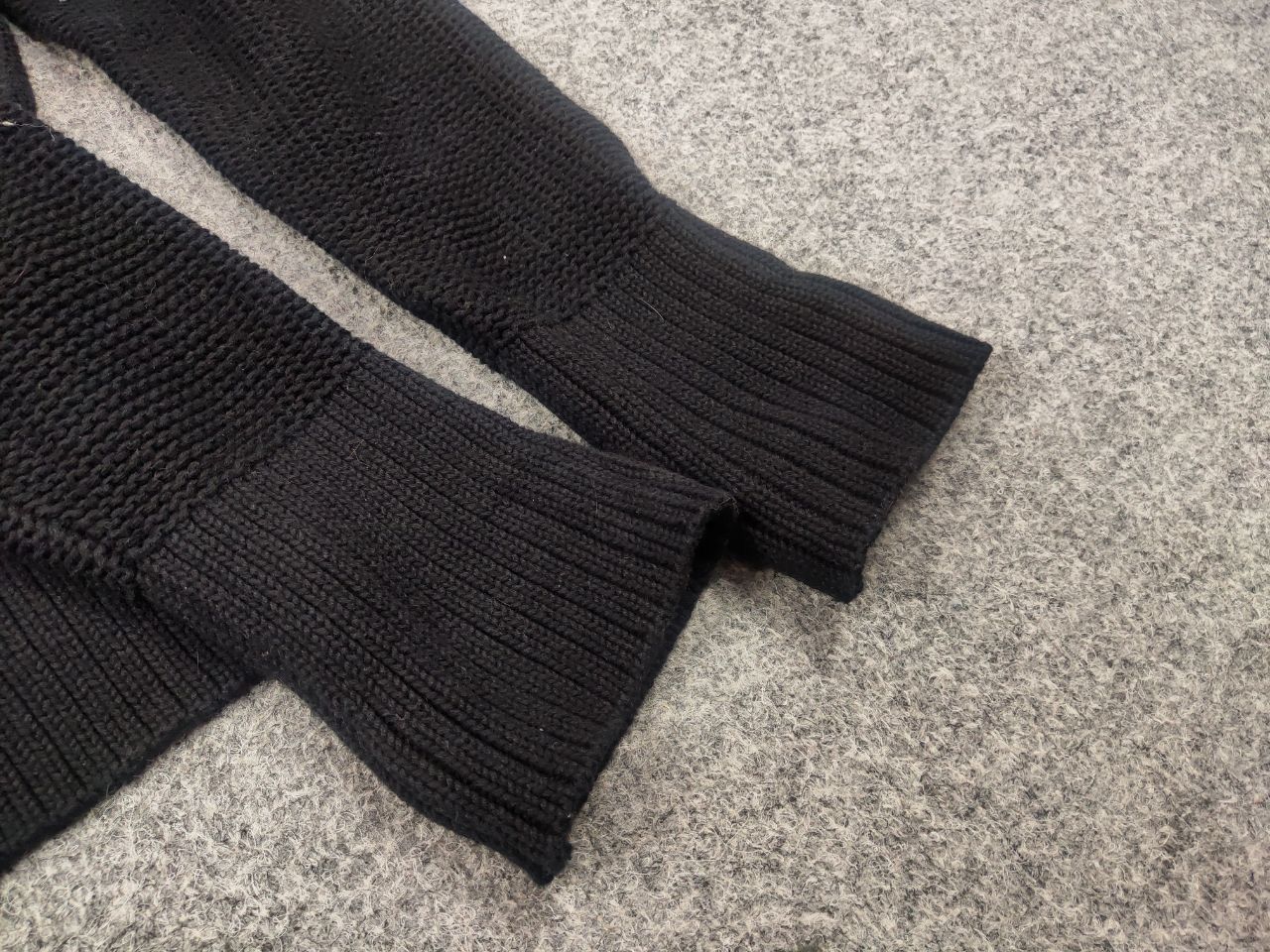 Alexander Wang Alexander Wang Cotton Black Oversized knit Button Cardigan Size S / US 4 / IT 40 - 11 Thumbnail