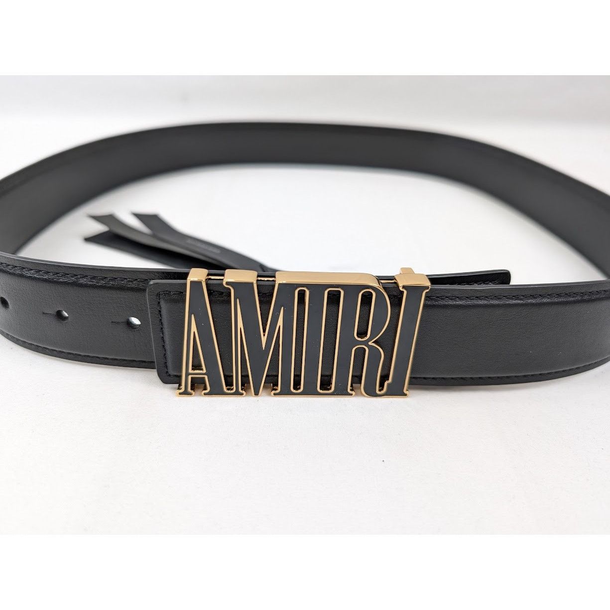 Amiri o1rshd1 Size: 85 CM / Nappa Amiri 4cm Belt in Black Size 34 - 8 Thumbnail