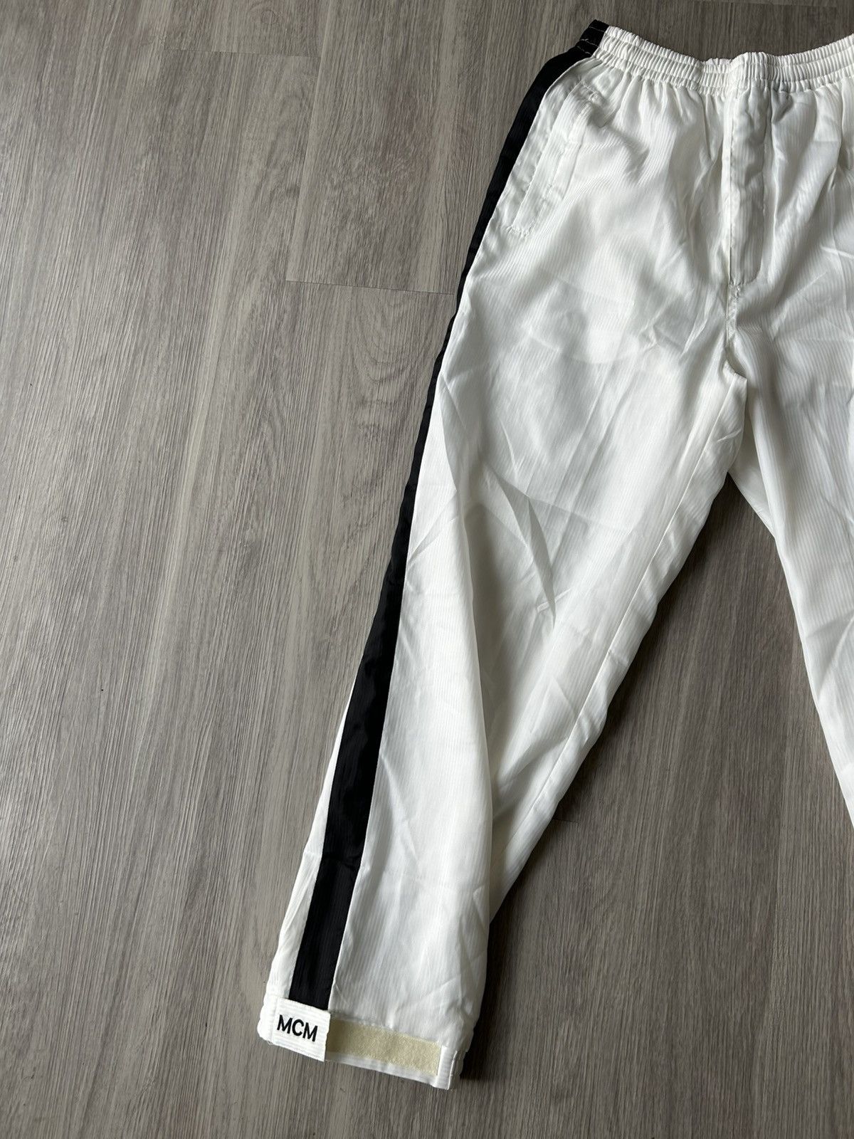 MCM MCM Logo Nylon Track Pants Size Medium Size US 31 - 3 Thumbnail