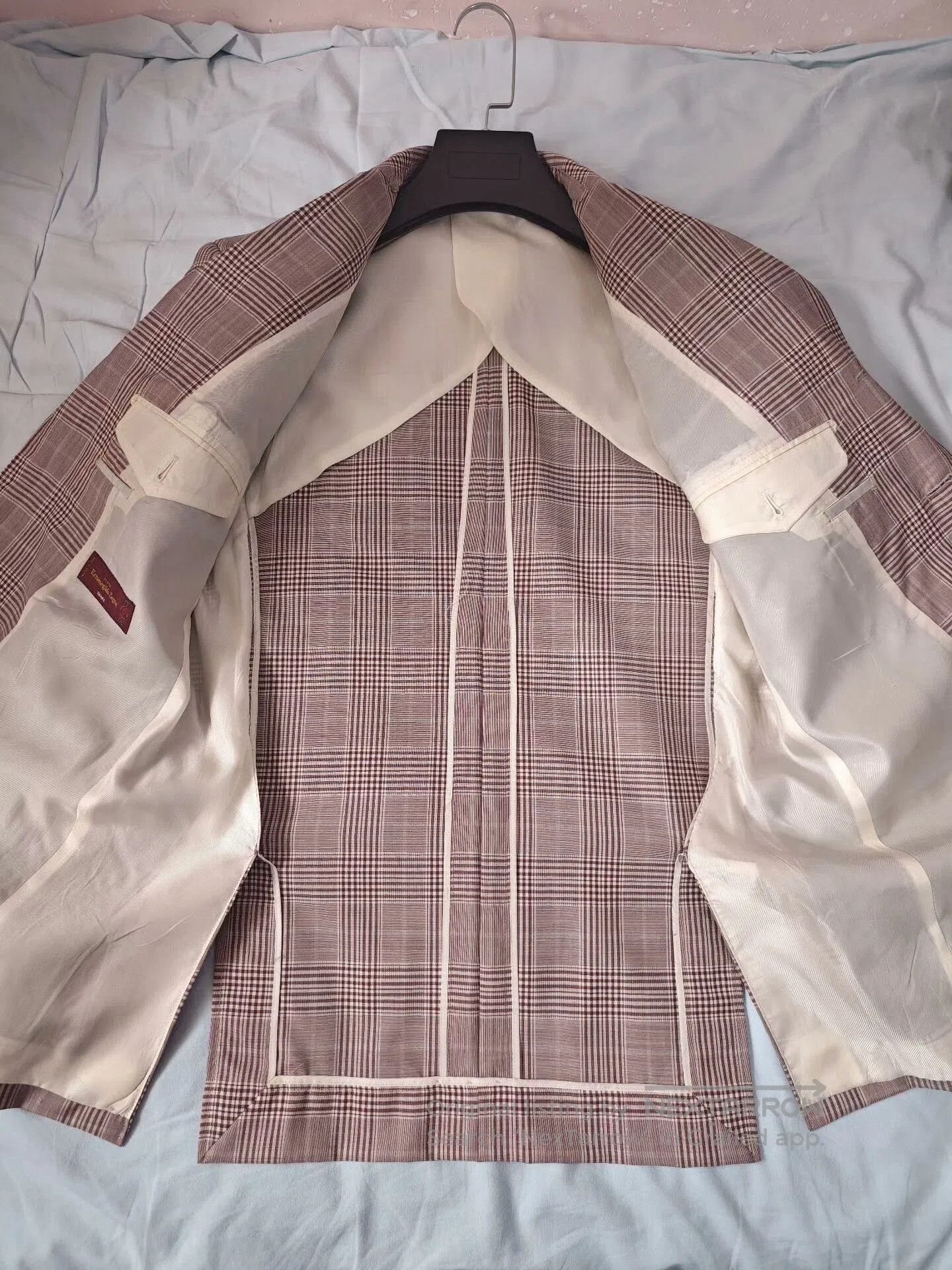 Ermenegildo Zegna Custom Italian Wool Silk Blazer. Size US M / EU 48-50 / 2 - 6 Thumbnail