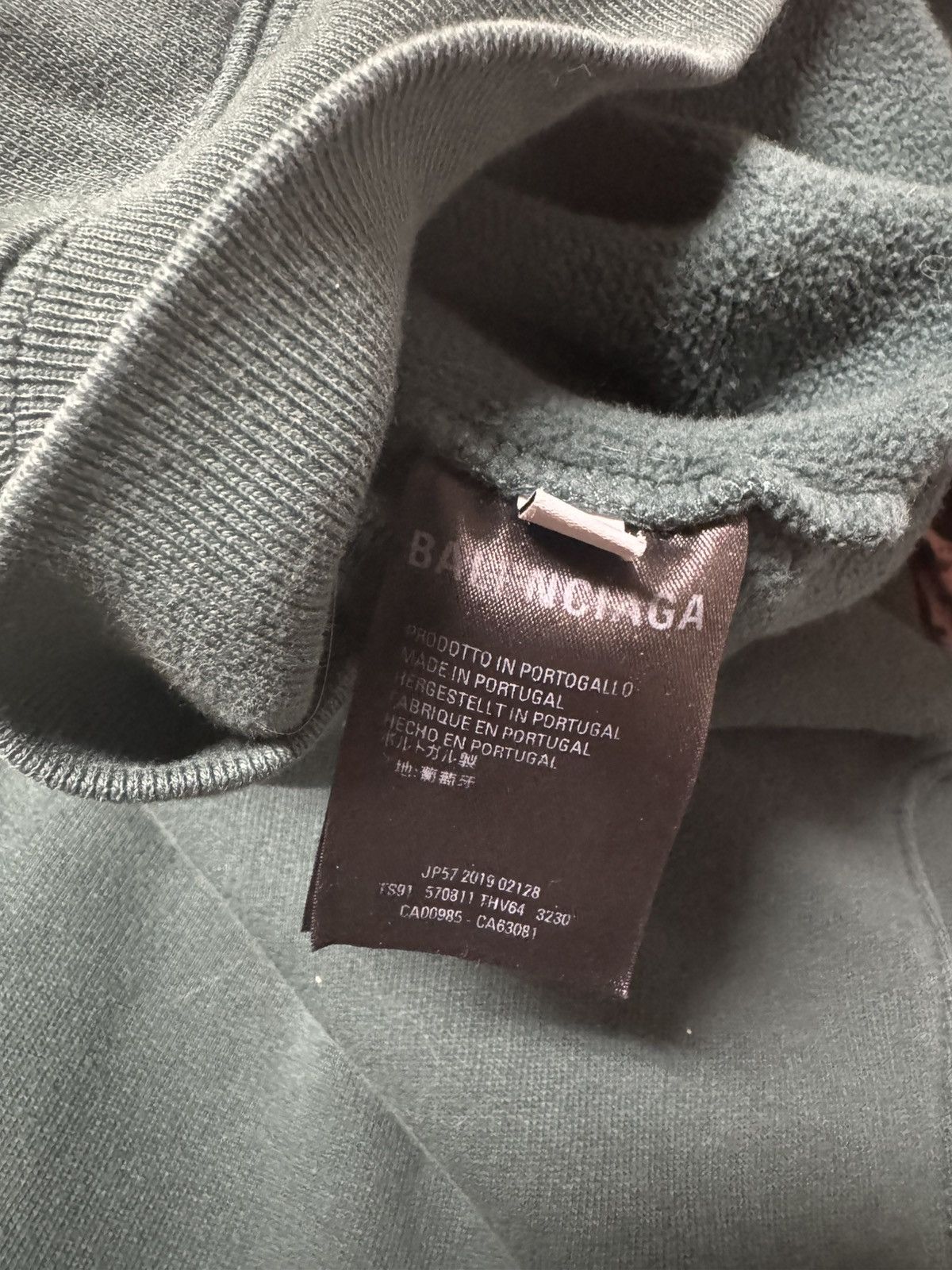 Balenciaga Rare Balenciaga Bio Leaf Hoodie Size US S / EU 44-46 / 1 - 5 Thumbnail
