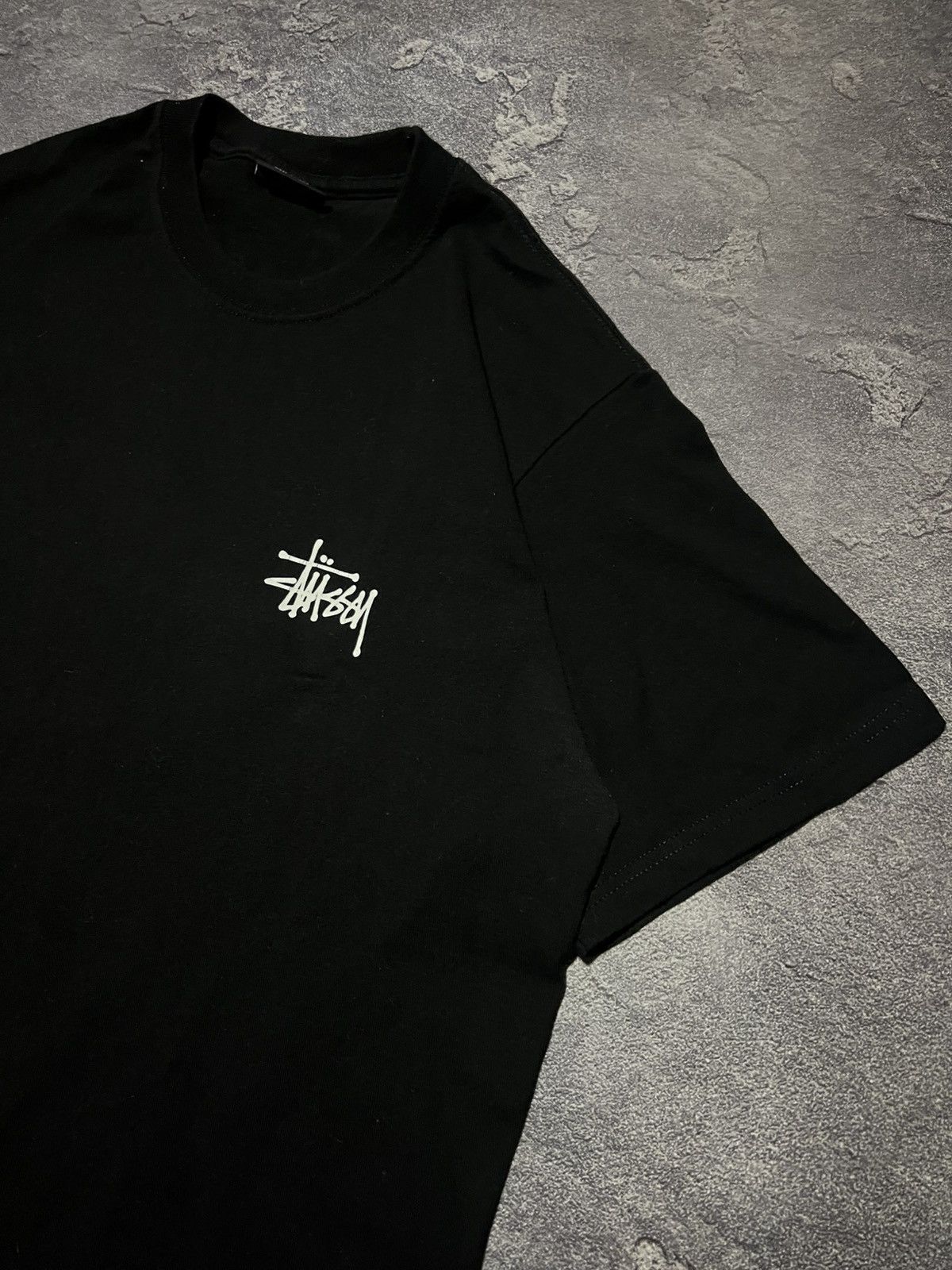 Stussy Vintage Stussy Big Logo Tee Streetwear Black Size US M / EU 48-50 / 2 - 4 Thumbnail