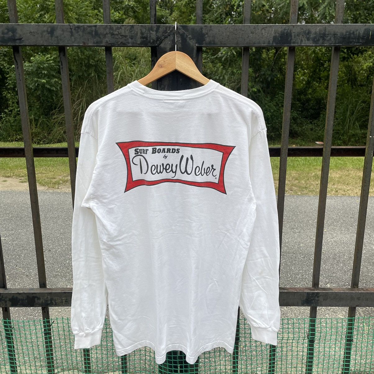 Vintage 🔥Vintage Dewey Weber Surf Board Box Logo Longsleeves Tee Size US L / EU 52-54 / 3 - 1 Thumbnail