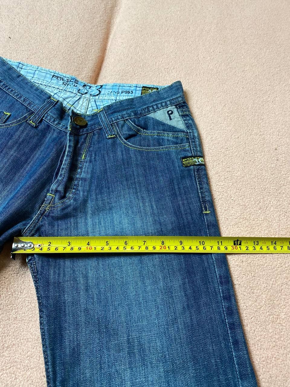 Vintage Vintage Y2K distressed Flare denim pants Size US 28 / EU 44 - 9 Thumbnail