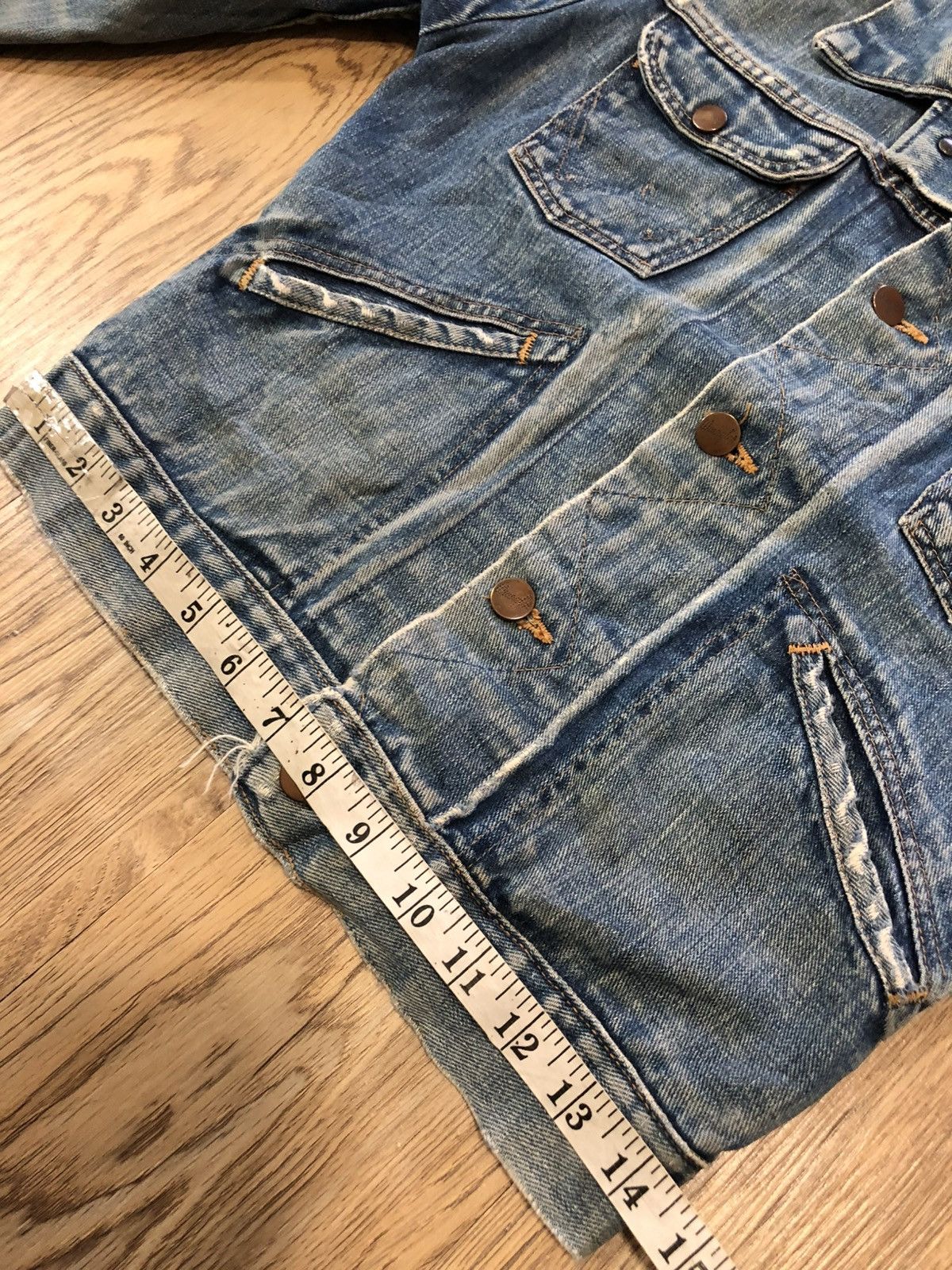 Vintage × Wrangler True vintage 70’s wrangler selvedge distressed denim Size US S / EU 44-46 / 1 - 17 Thumbnail
