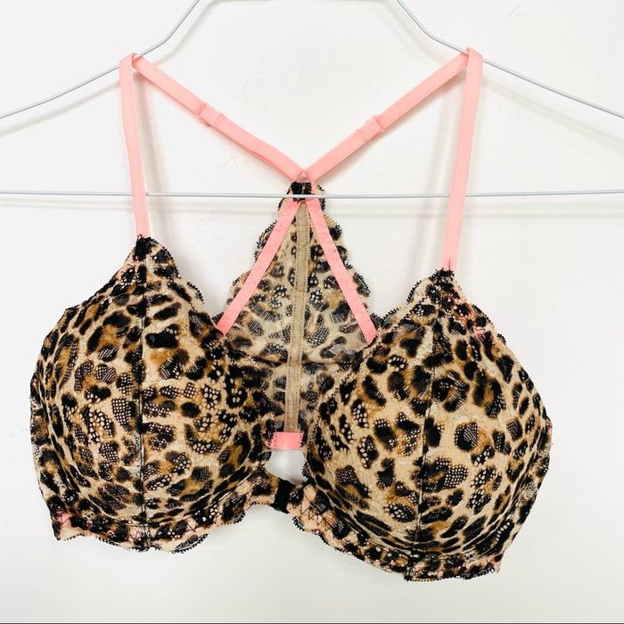 Victoria's Secret NEW VS VICTORIAS SECRET Tan Brown Pink Cheetah Print ...