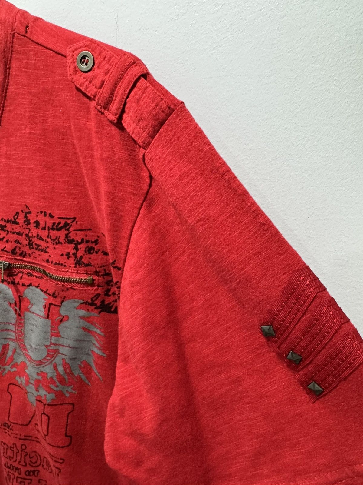 Vintage VERTICAL Sport short sleeve henley zip pocket Men's Size: L Size US L / EU 52-54 / 3 - 3 Thumbnail