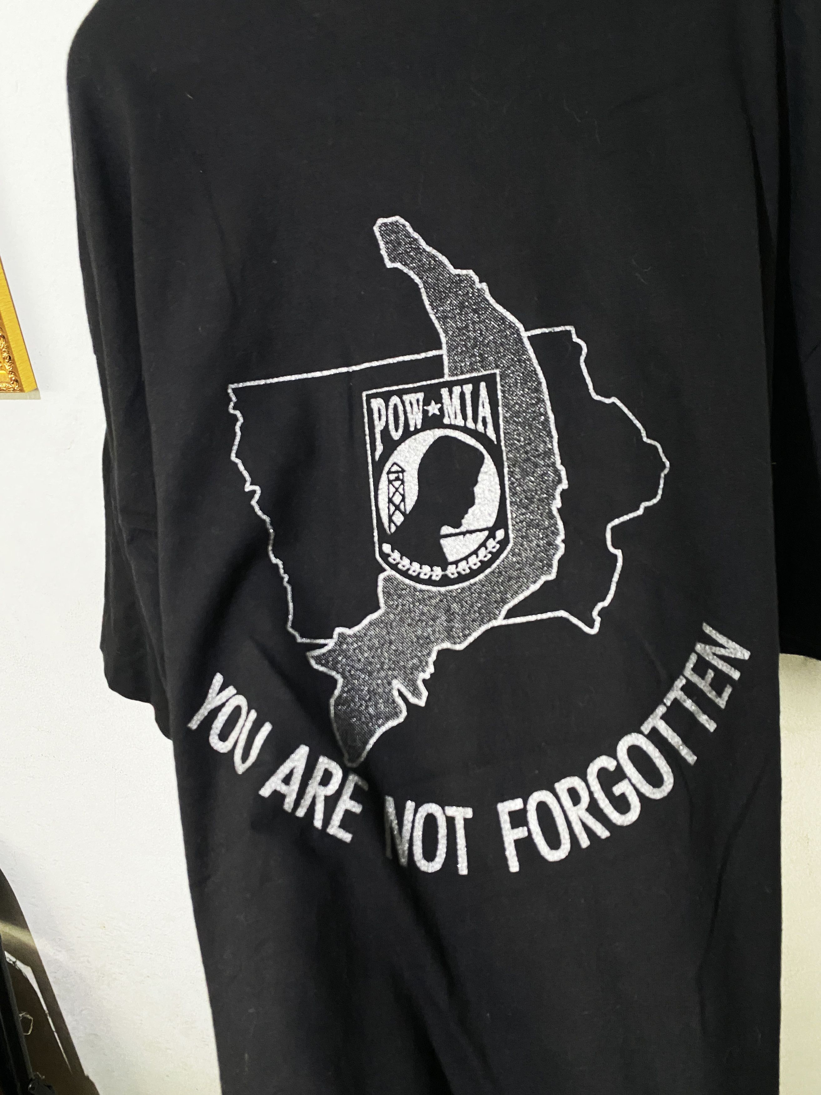 Vintage Vintage 90s Vietnam Veterans Memorial Shirt Size US XXL / EU 58 / 5 - 4 Thumbnail