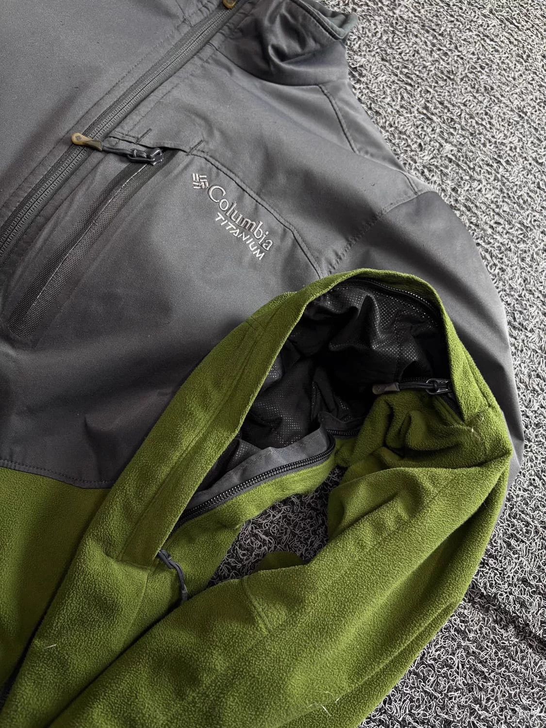 Columbia Columbia Vintage Sage Fleece-Lined Utility Jacket Unisex Size US L / EU 52-54 / 3 - 3 Thumbnail