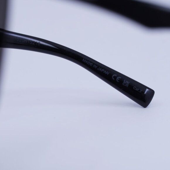 Saint Laurent Paris Saint Laurent SL614MASK 001 Sunglasses Black Shield Frame Size ONE SIZE - 10 Thumbnail