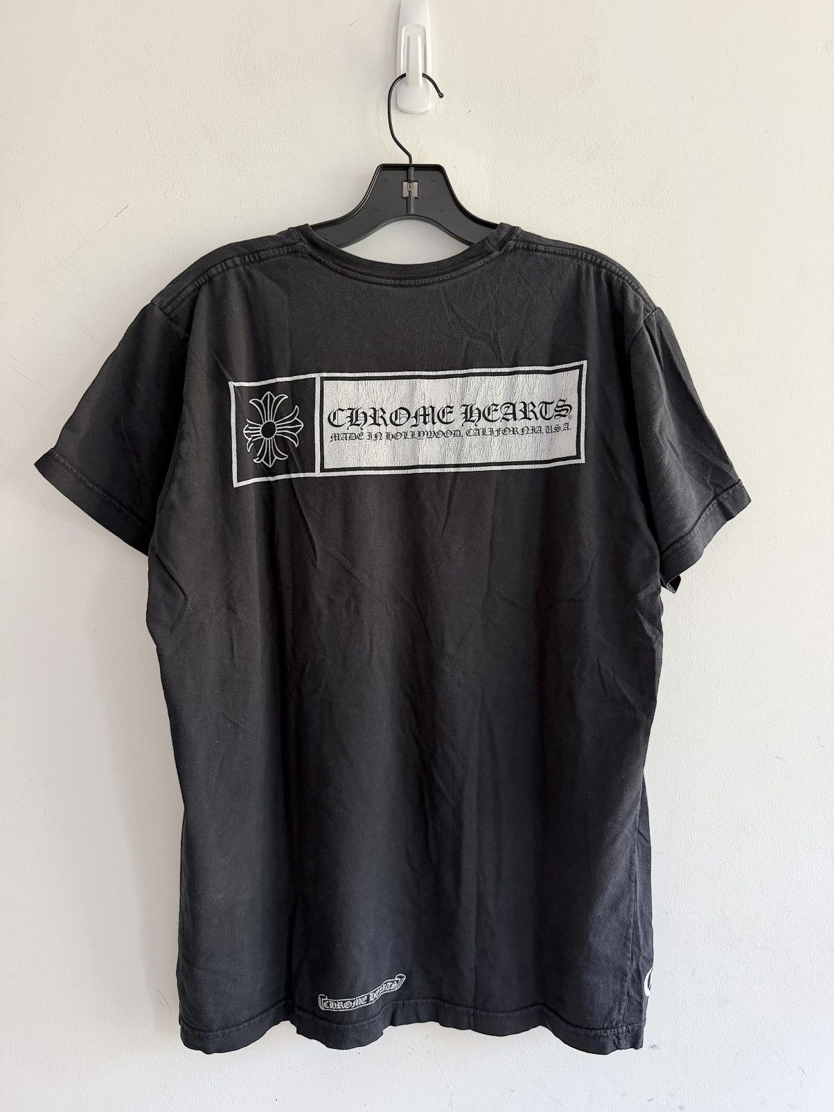 Chrome Hearts RARE Vintage 90s Chrome Hearts Anvil Tag Pocket Tee