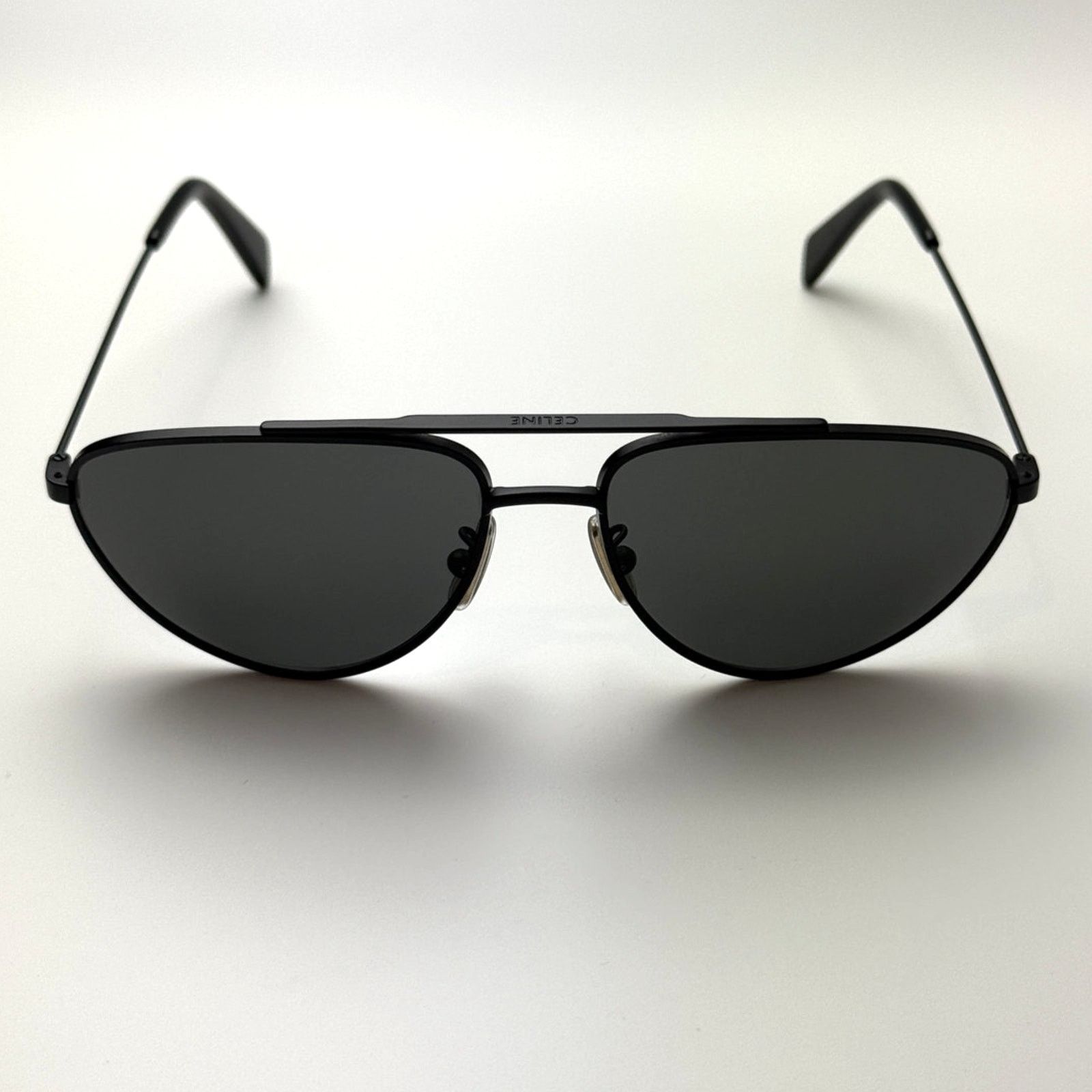 Celine NEW Celine Sunglasses CL40077U 02A Matte Black/Smoke Unisex Size ONE SIZE - 3 Thumbnail
