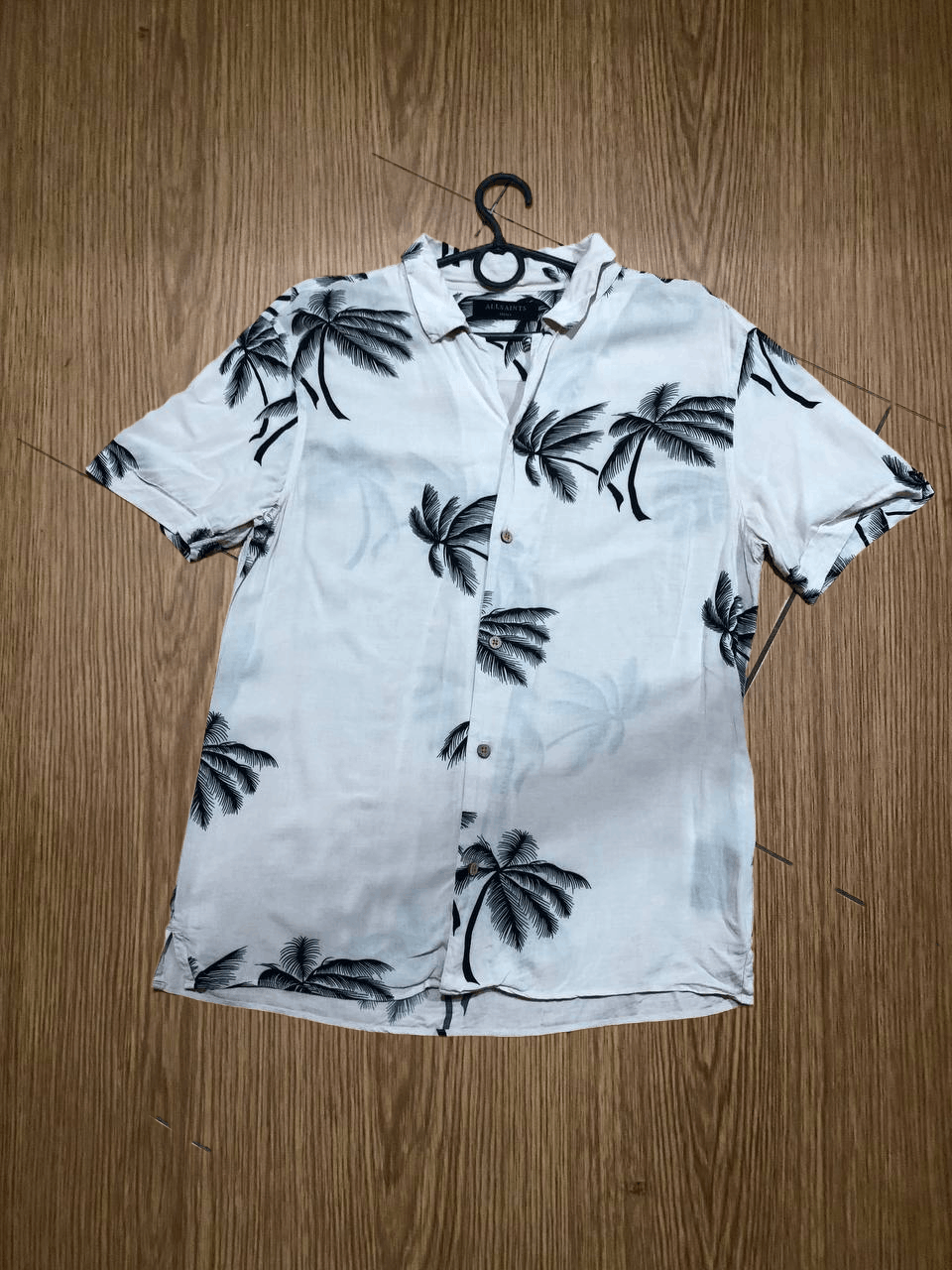 Allsaints AllSaints Short Sleeve Button Up Shirt Size US S / EU 44-46 / 1 - 1 Thumbnail