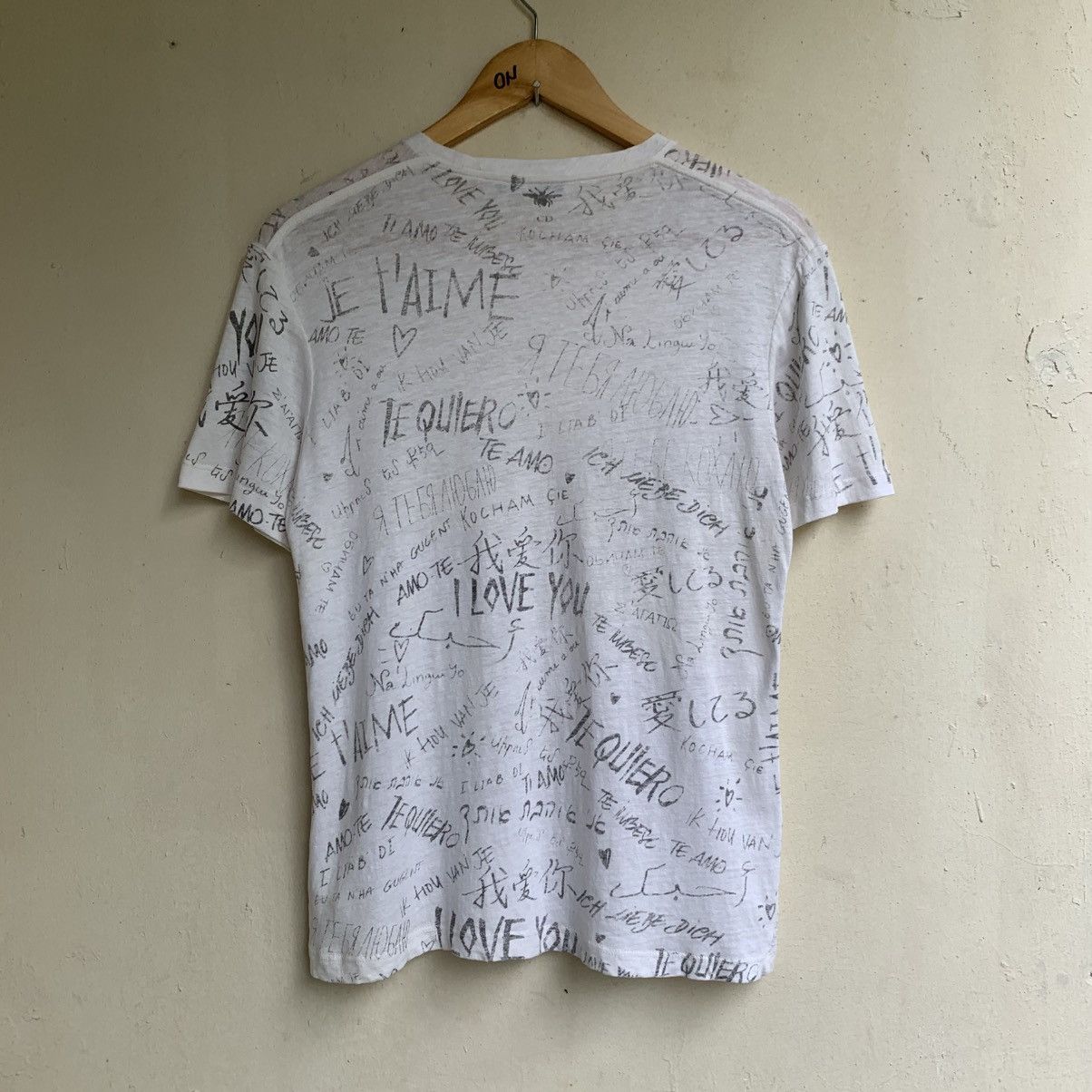 Dior Dior White Valentine’s Day T-Shirt Series Size US S / EU 44-46 / 1 - 2 Thumbnail