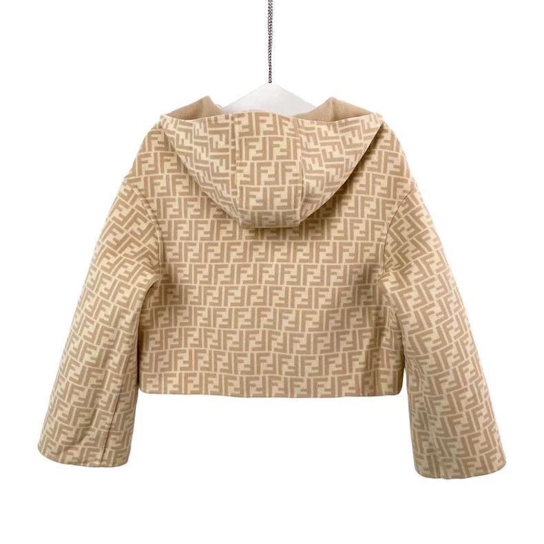 Fendi Fendi size 36 Milk tea colour old flower full print doubl Size US XXS / EU 40 - 2 Thumbnail