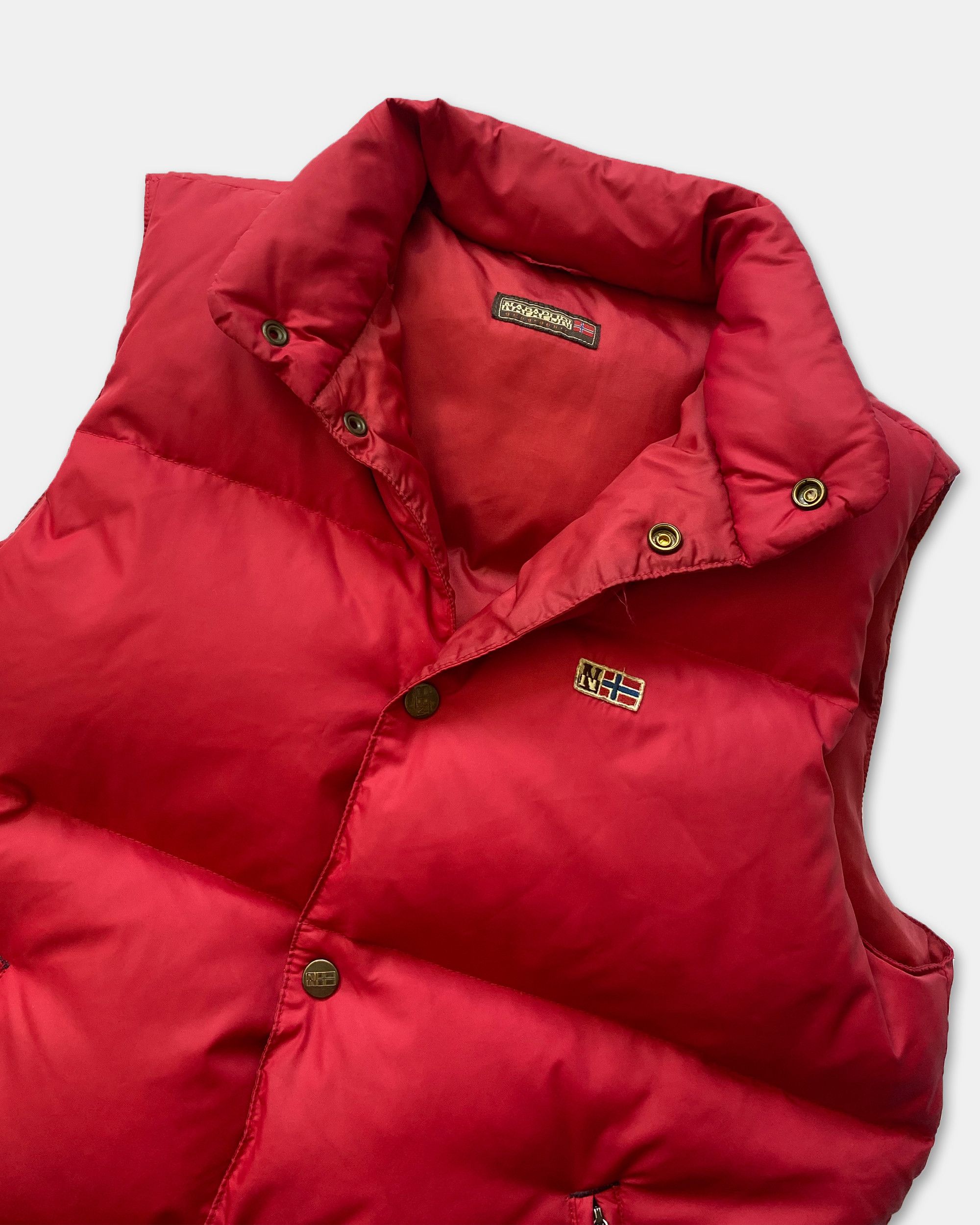 Napapijri 2000s Puffer Down Vest Size US S / EU 44-46 / 1 - 3 Thumbnail