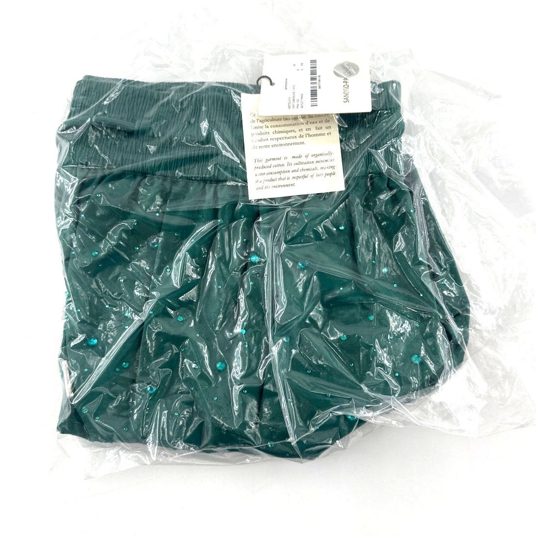 Sandro Sandro Paris Green Telaviv Shorts Size 42 Size 28" / US 6 / IT 42 - 3 Thumbnail