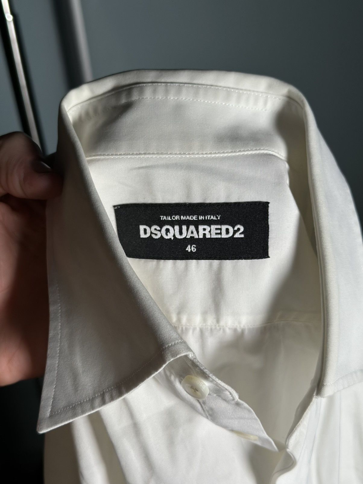 Dsquared2 Dsquared 2 white slim shirt 🔥 Size US S / EU 44-46 / 1 - 11 Thumbnail