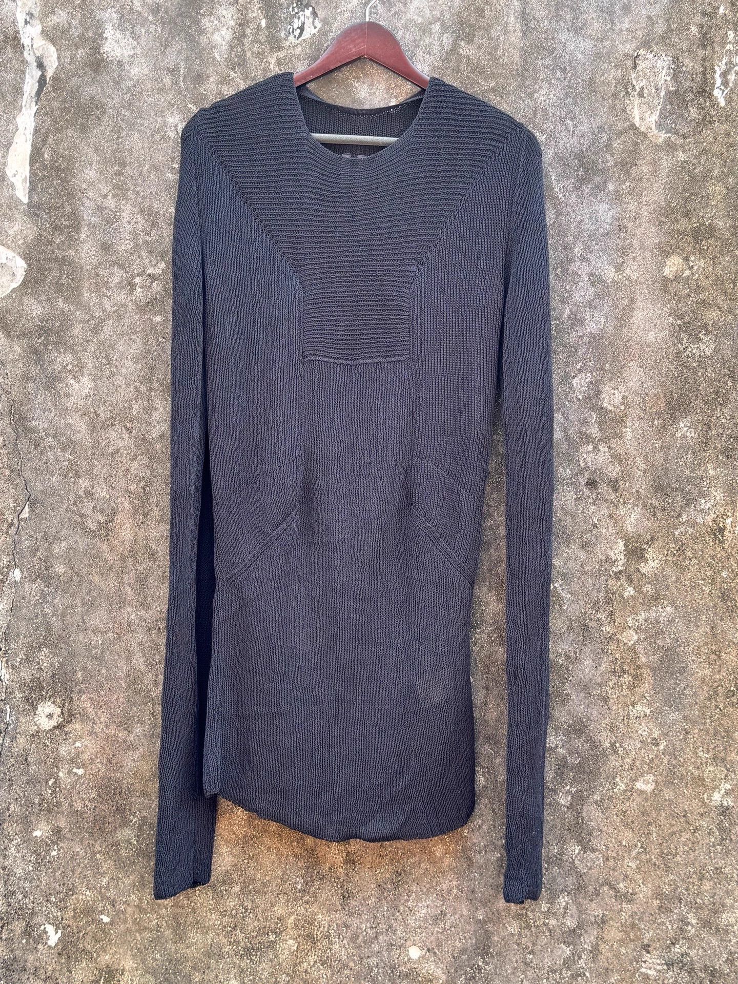 Rick Owens Rick Owens Anthem SS11 Vtg Knit Long Top M Unisex Size M / US 6-8 / IT 42-44 - 1 Thumbnail