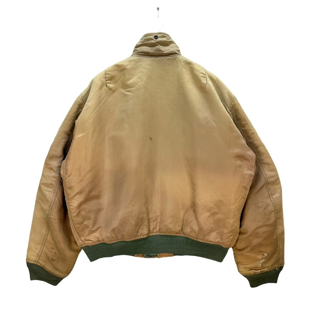 Avirex TRASHED🔥 87's AVIREX TYPE B15 FLIGHT JACKET #7706-166 Size US L / EU 52-54 / 3 - 20 Thumbnail