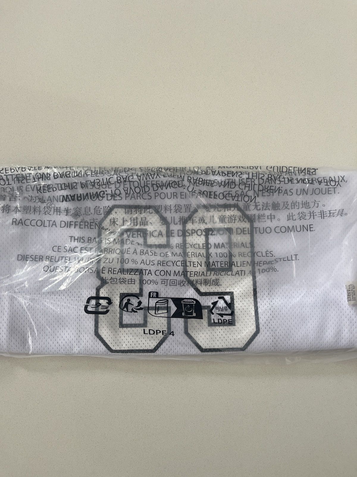 Supreme Supreme Bones Football Jersey White Size US XL / EU 56 / 4 - 3 Thumbnail
