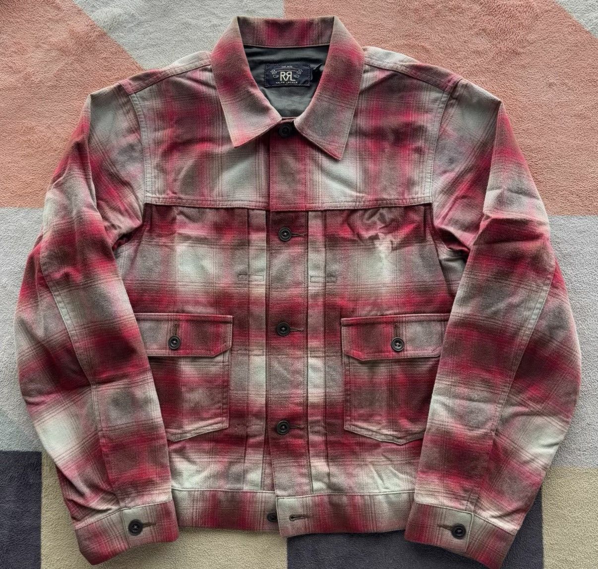 RRL Ralph Lauren RRL Ralph Lauren Plaid 507 Jacket K22 Size US S / EU 44-46 / 1 - 1 Thumbnail