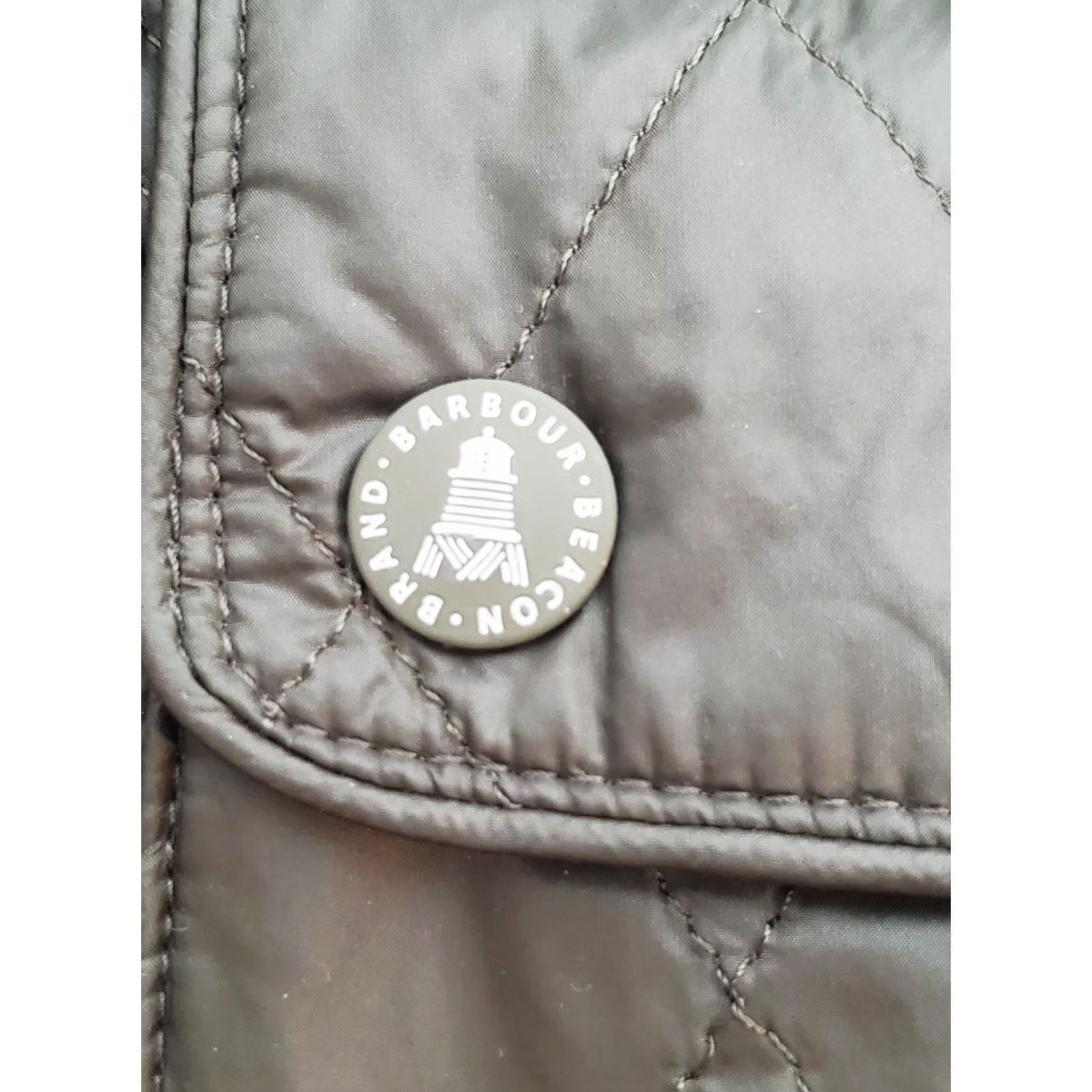 Barbour Barbour Filey Diamond Quilted Jacket Fleece Lining Olive Green Women's US 12 Size XL / US 12-14 / IT 48-50 - 6 Thumbnail