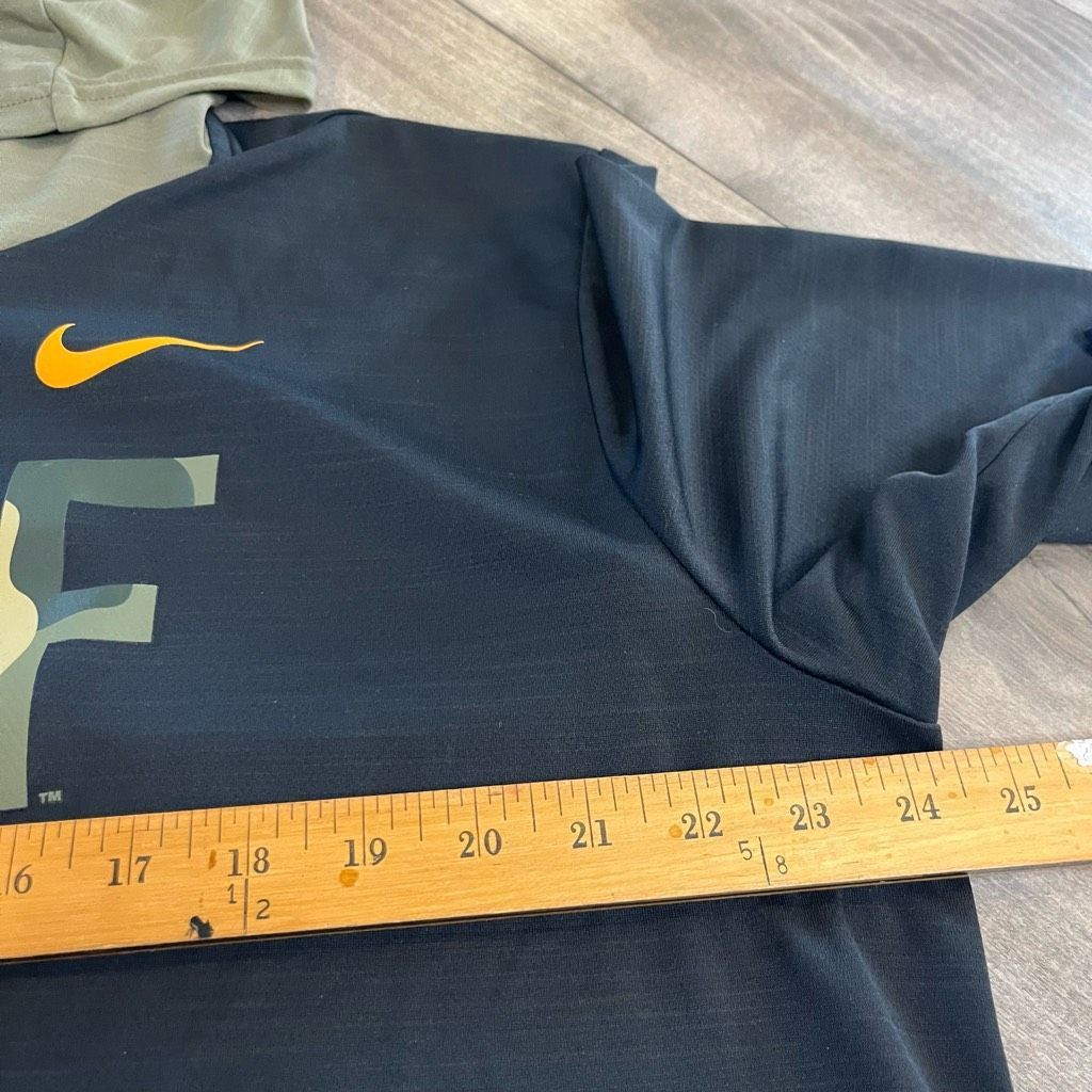 Nike Nike Air Force Black Athletic Casual Lightweight Hoodie Men Size US XL / EU 56 / 4 - 4 Thumbnail