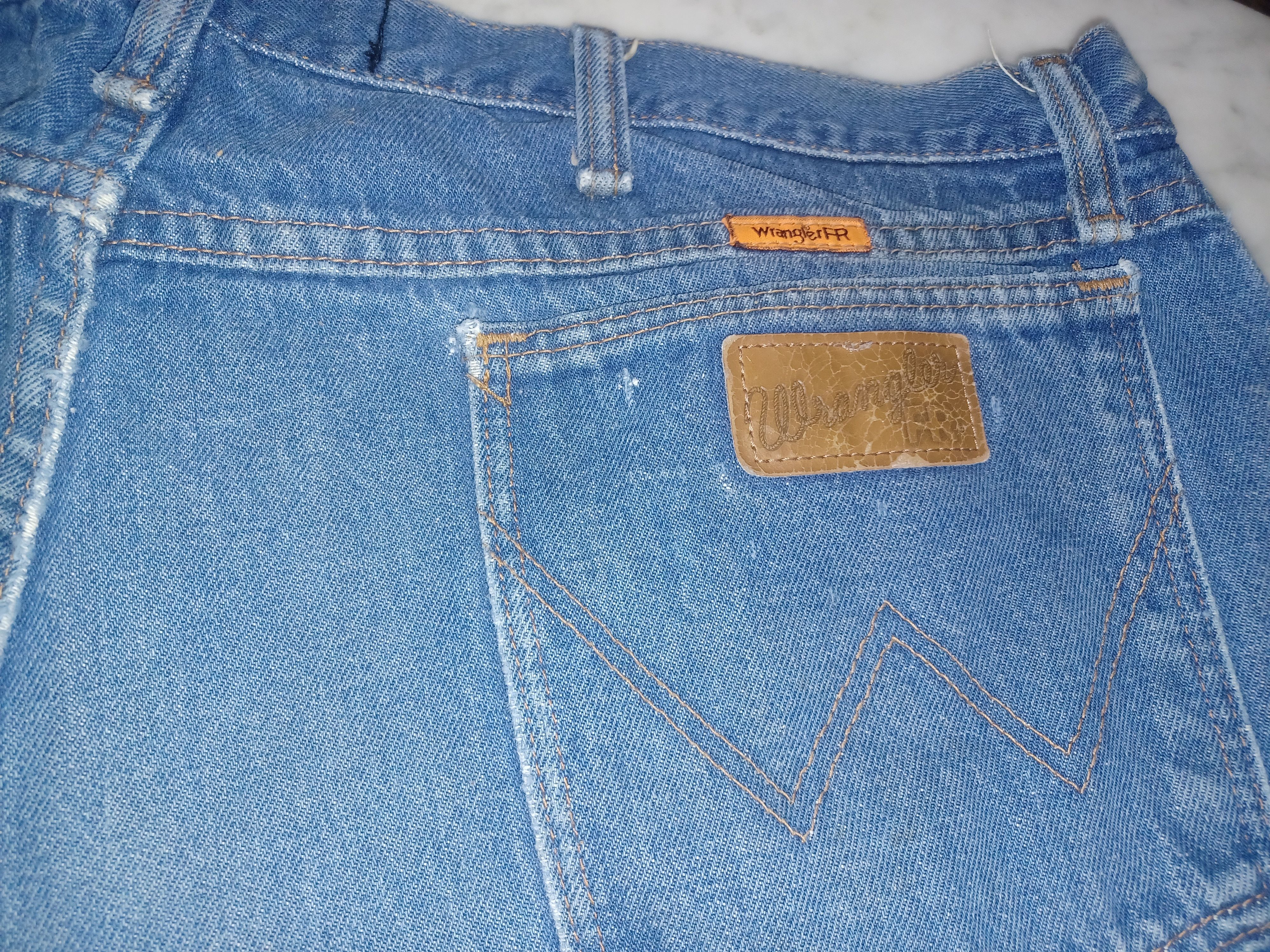 Wrangler Wrangler 47 Regular Fit FR Men's Blue Jeans 40 x 32 Size US 40 / EU 56 - 3 Thumbnail