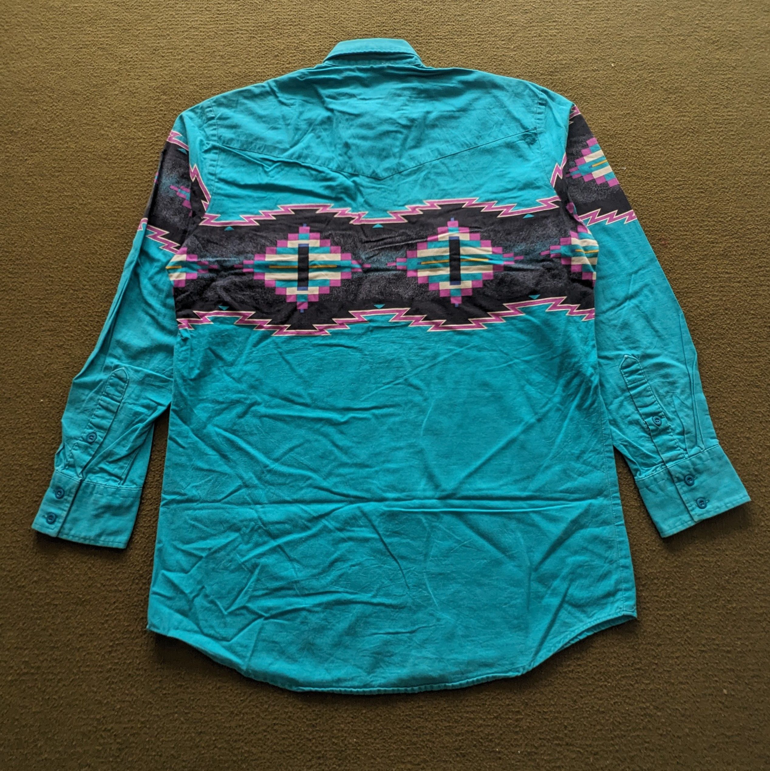 Vintage Vintage ROPER American Classic Button Up Shirts Size US L / EU 52-54 / 3 - 3 Thumbnail