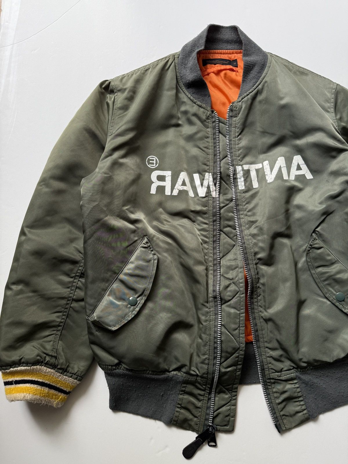 Undercover Undercover aw03’ “AntiWar” bomber jacket Size US L / EU 52-54 / 3 - 7 Thumbnail