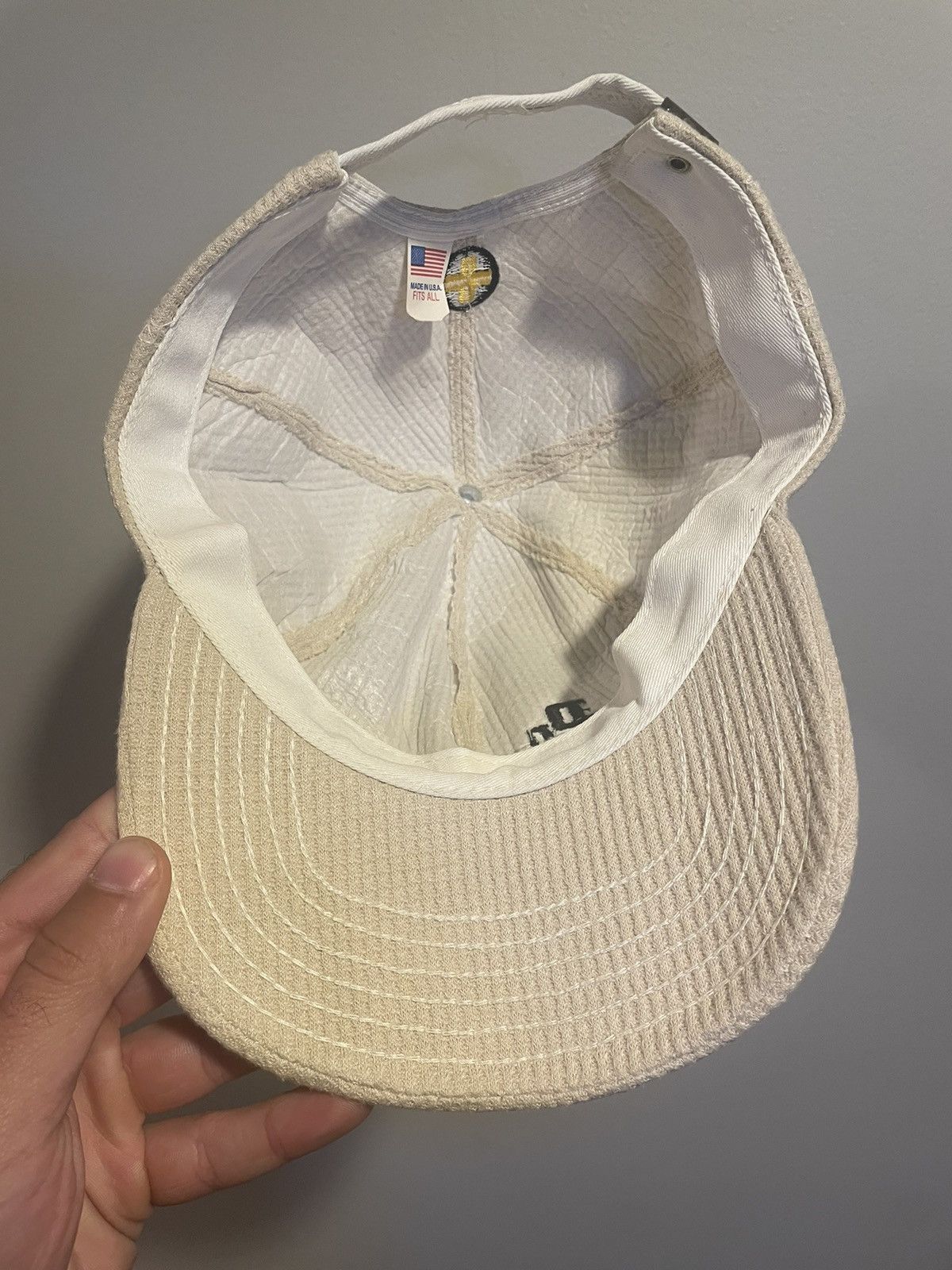 Dr. Martens Vintage Dr. Doc Martens Waffle Knit Made in USA Hat Size ONE SIZE - 3 Thumbnail