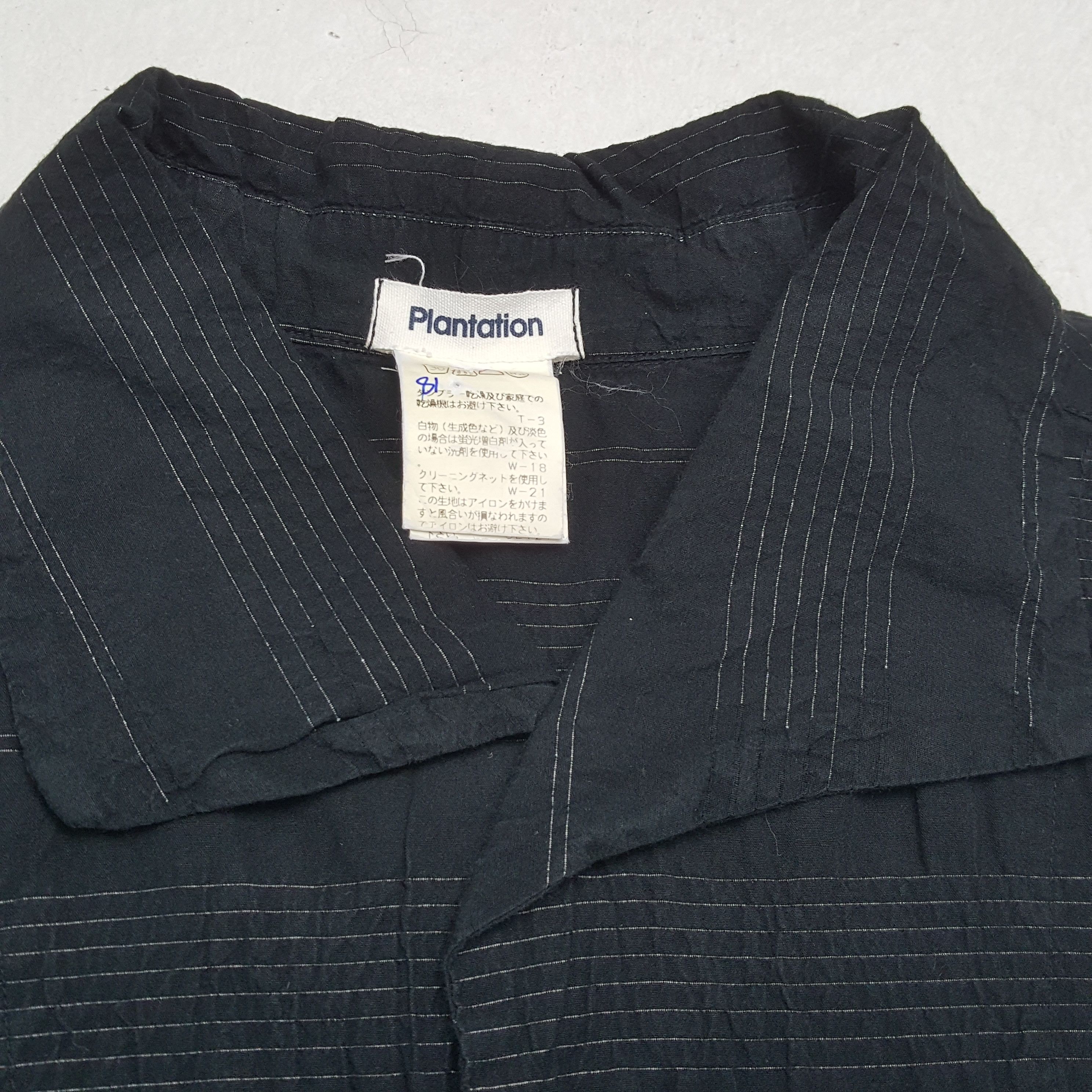 Issey Miyake × Japanese Brand × Vintage PLANTATION by ISSEY MIYAKE Japanese Designer Brand Shirt Size US L / EU 52-54 / 3 - 8 Thumbnail