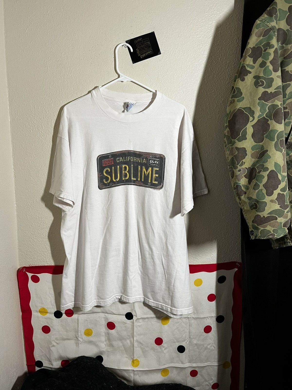 Sublime 1997 sublime license plate tee Size US XL / EU 56 / 4 - 1 Thumbnail