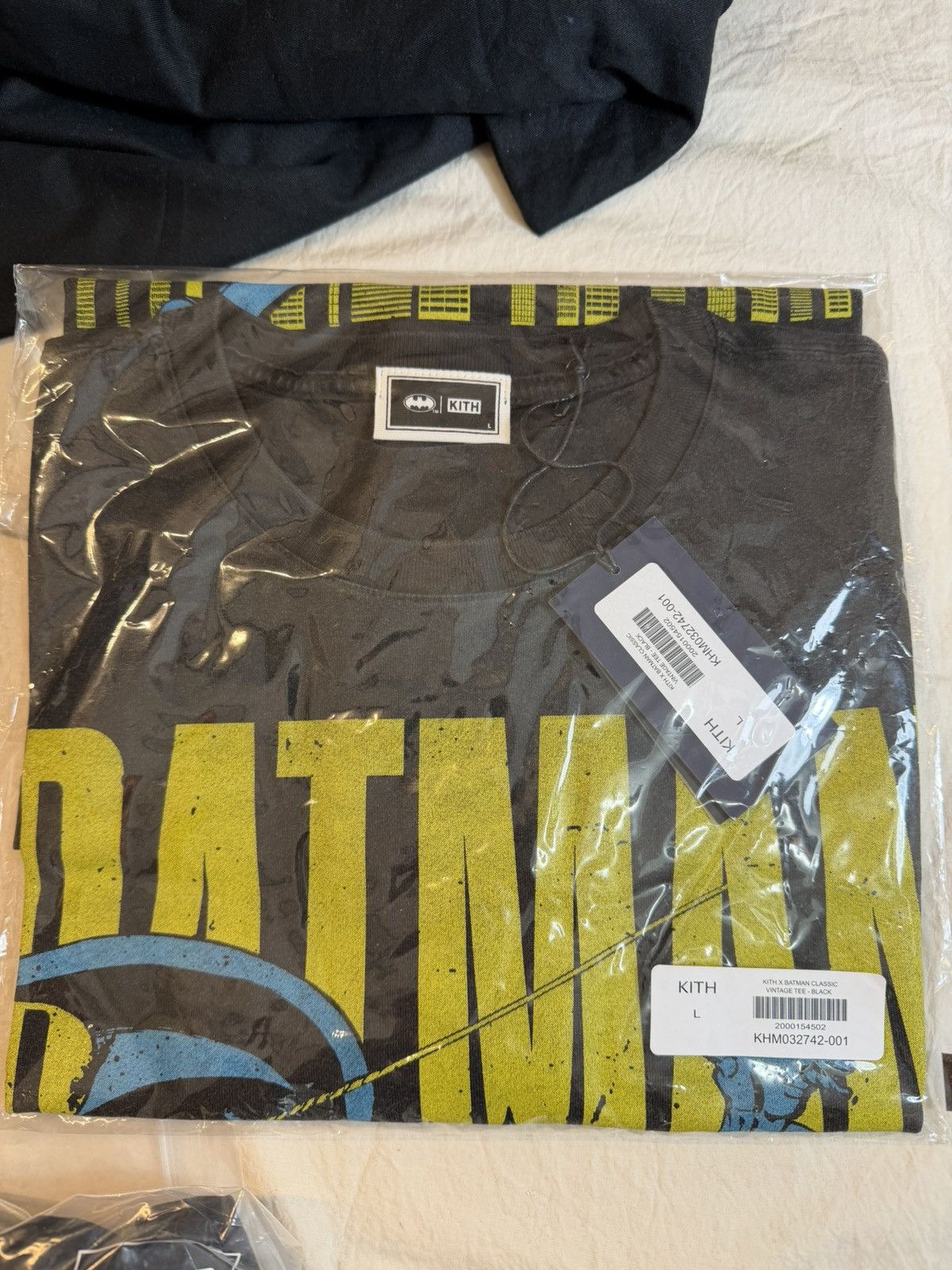Kith Kith x Batman Classic Vintage Tee size large Size US L / EU 52-54 / 3 - 2 Thumbnail