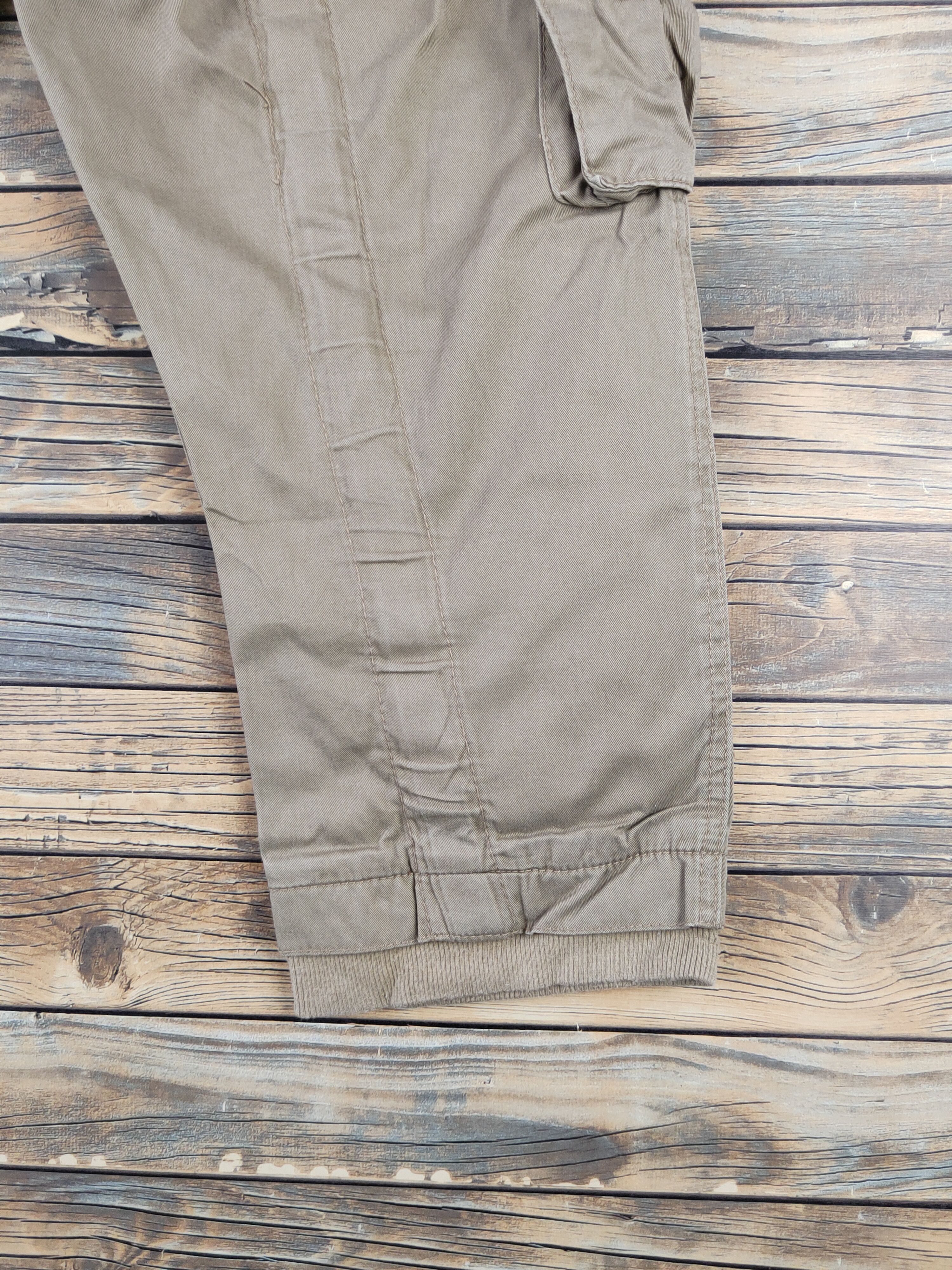 Japanese Brand DL Dominate double waist Beige Multipocket Cargo Pants #1957 Size US 32 / EU 48 - 11 Thumbnail
