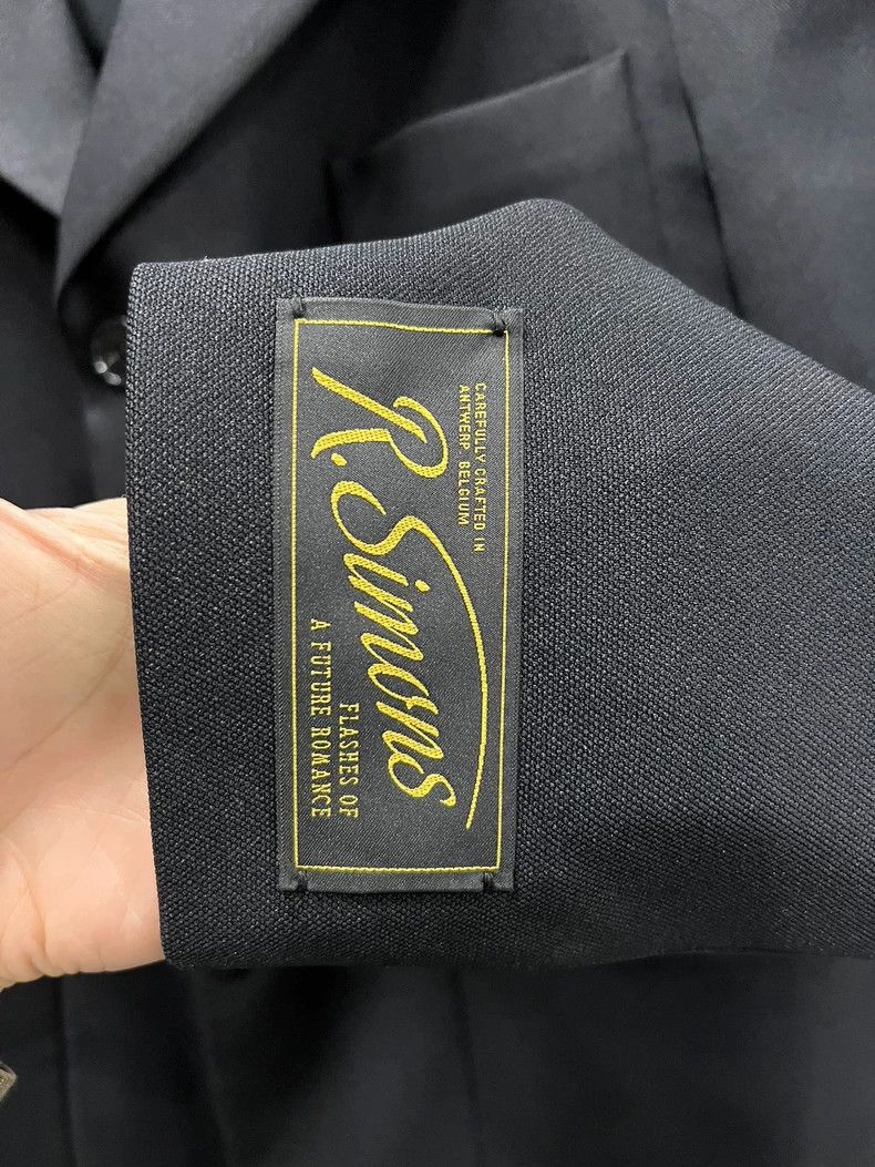 Raf Simons Raf Simons SizeS Solid color single-breasted loose suit Size 40R - 7 Thumbnail